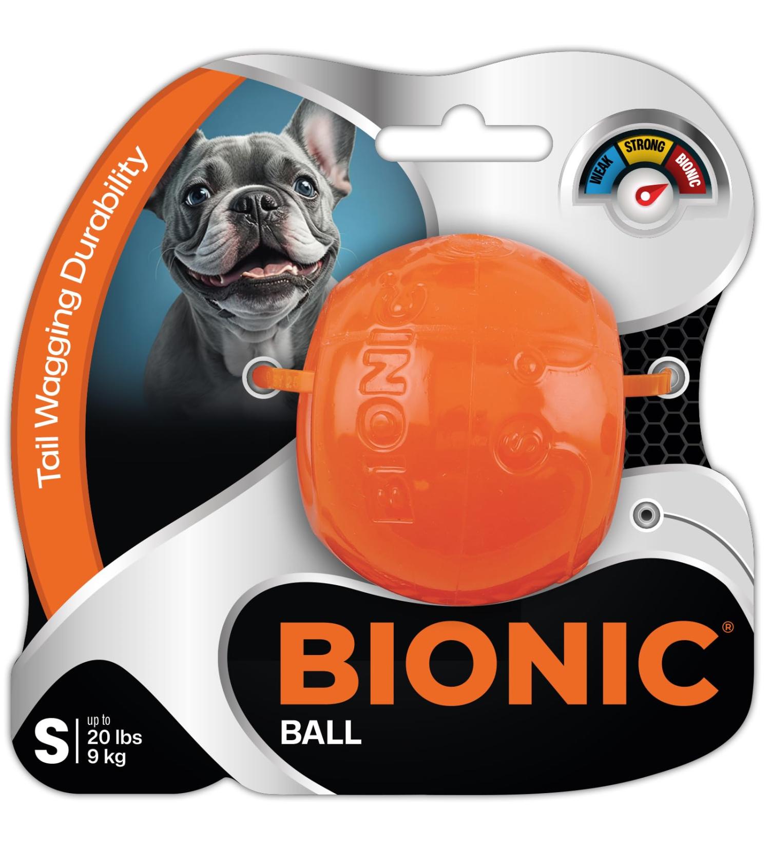 Shop Bionic Ball: Durable 5.8cm Dog Toy for Ultimate Playtime | International Shipping Available - Buy Online on GoSupps.com