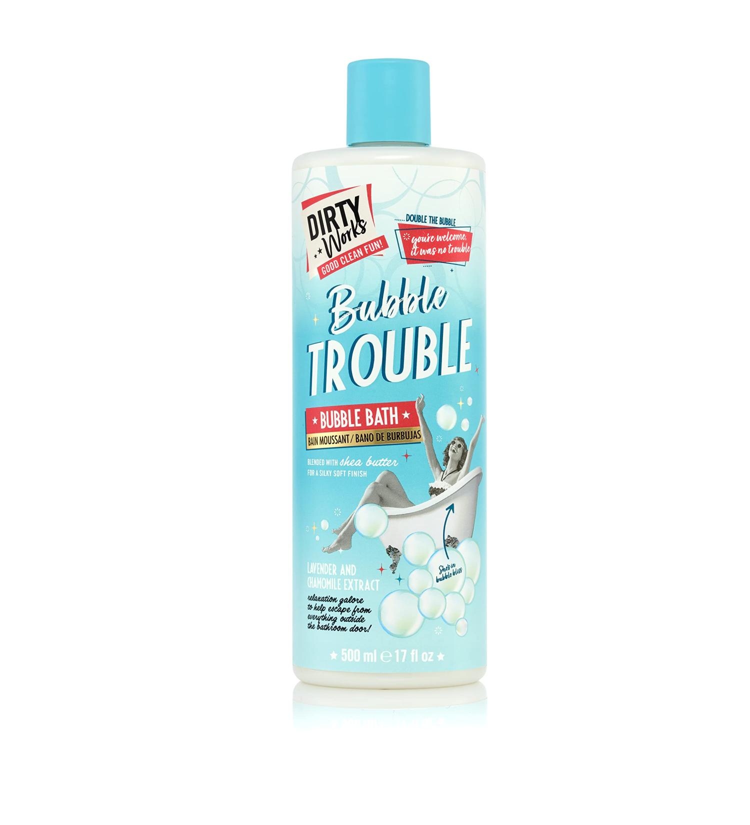 Dirty Works Bubble Trouble Signature Bubble Bath 500ml - Buy Online on GoSupps.com