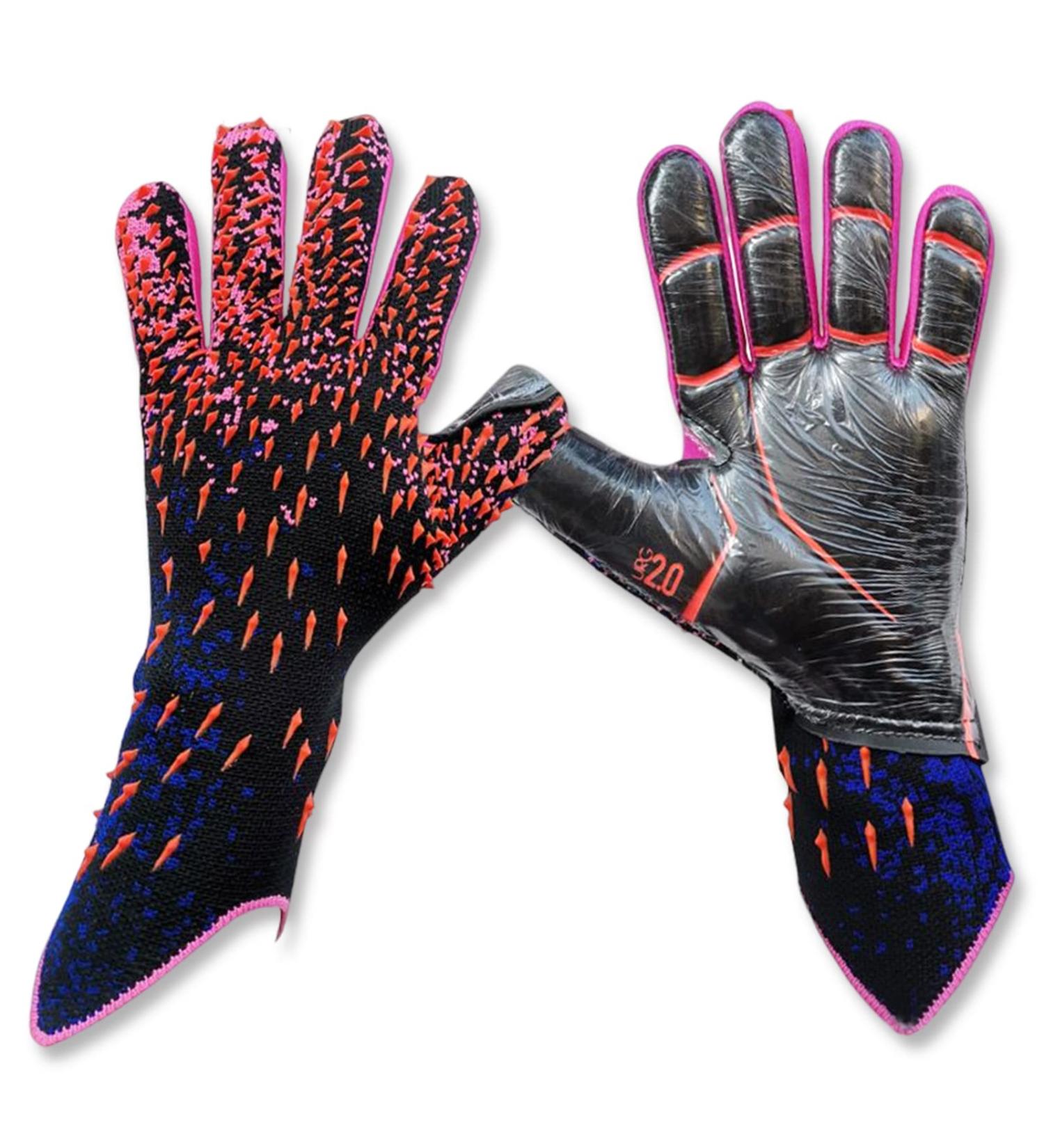 Olyspm Children & Men s Goalkeeper Gloves - Non-Slip Abrasion-Resistant Size 6/7/8/10 - Ultimate Protection in Red - Buy Online on GoSupps.com