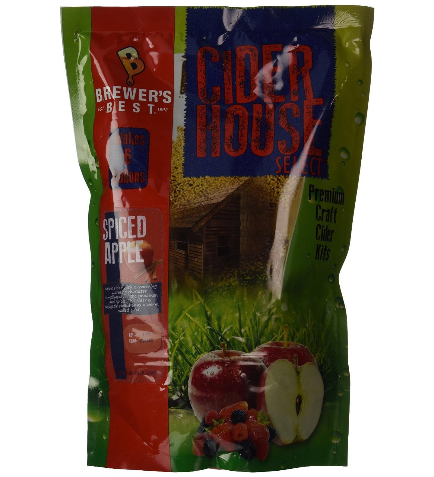 Brewer's Best Cider House Select Spiced Apple Cider Kit by Home Brew Ohio - Buy Online on GoSupps.com