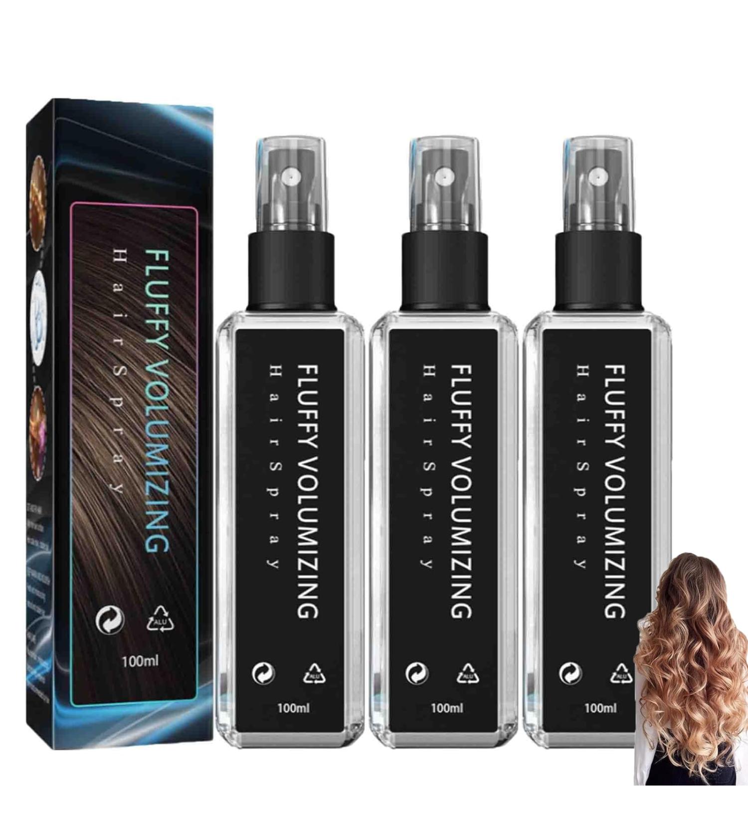 Analoguey Hair Protein Hair Thickener Natural Plant Based Hair Thicken Spray Natural Plant Protein Hair Thickening Spray Fluffy Volumizing Lift Hair Spray (3pcs) - Buy Online on GoSupps.com
