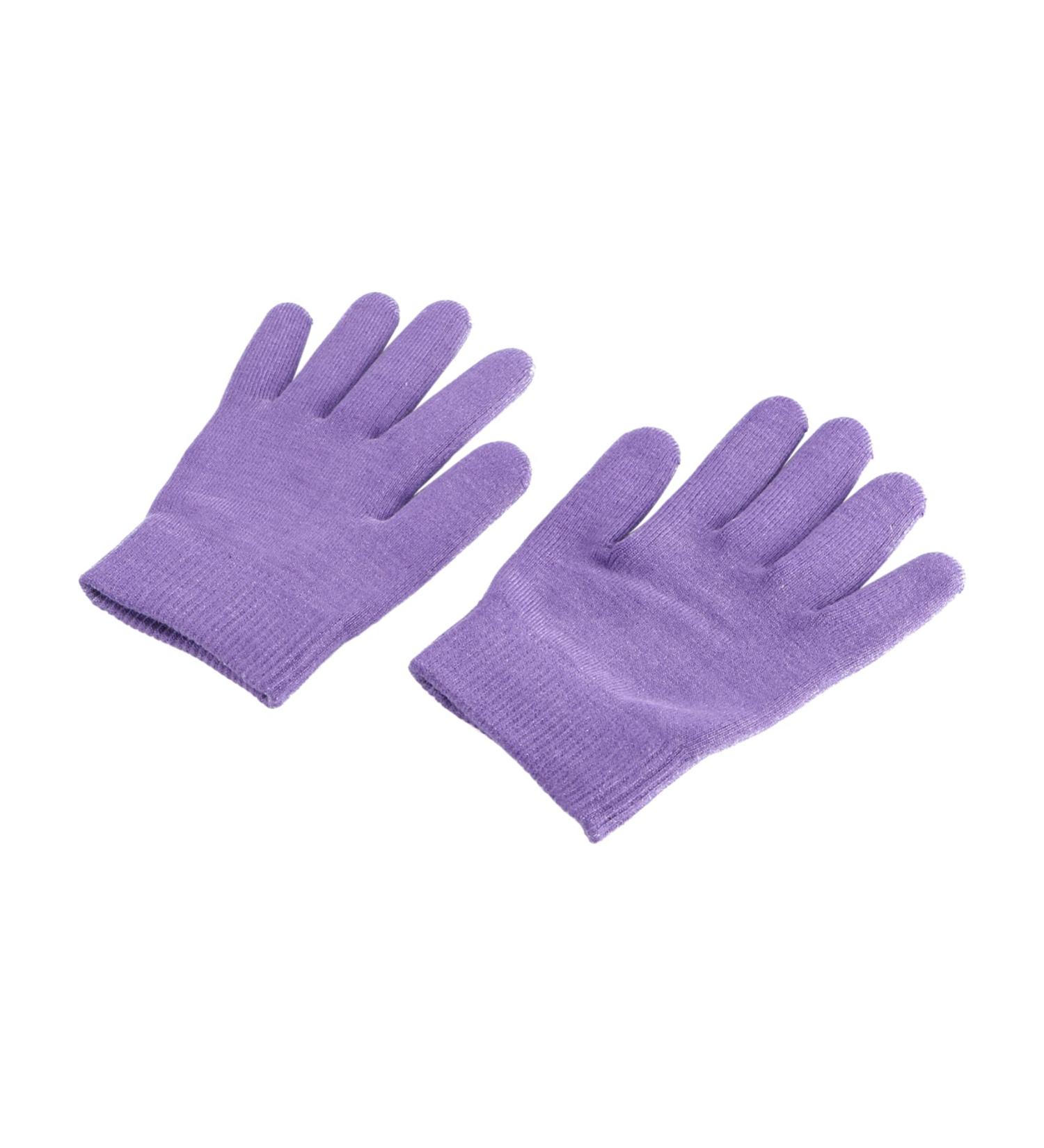 Moufles Hydratants pour Spa Mains en Gel Exfoliants Taille Unique Soins de Beaut Adultes Usage Spa Violet - Buy Online on GoSupps.com