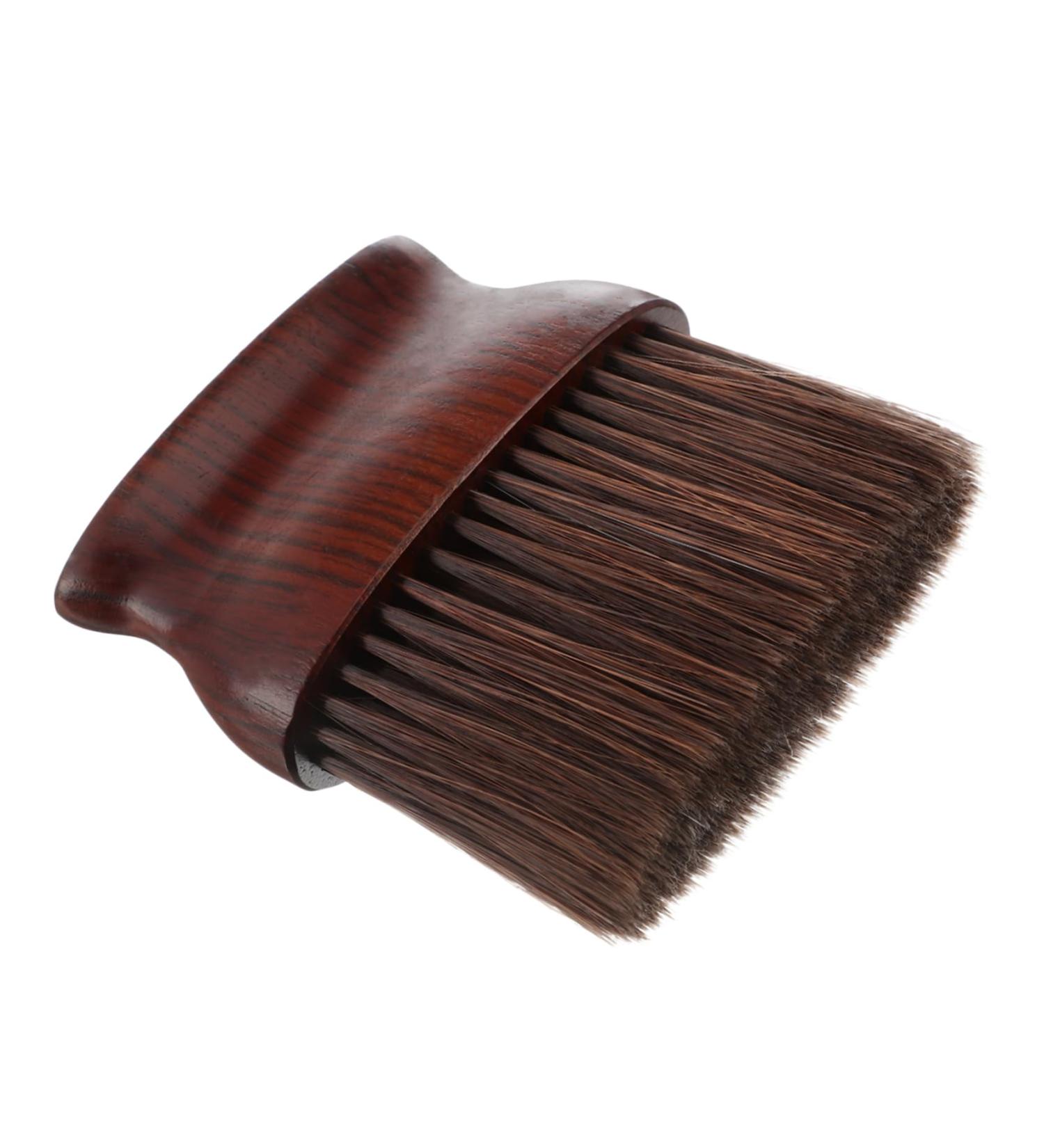 DRESSOOS hair cutting brush facial cleaning brush face cleaner brush barber neck duster neck hair brush duster nylon Hair Dust Brush Barber Shop Supply Barber major hair comb - Buy Online on GoSupps.com