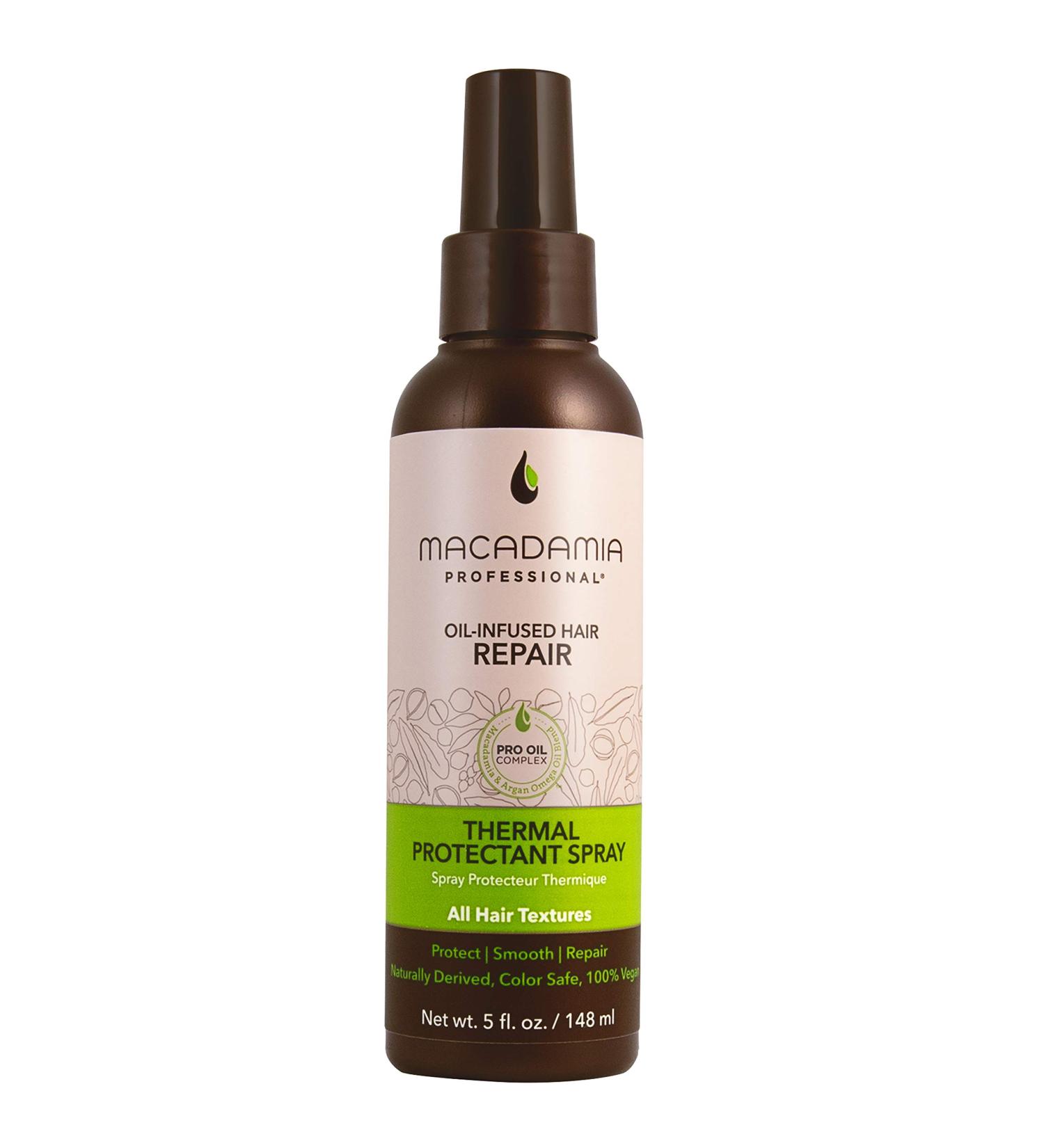 Macadamia Professional Thermal Protectant Hair Spray 5oz - Heat Protection and Styling Essential - Buy Online on GoSupps.com