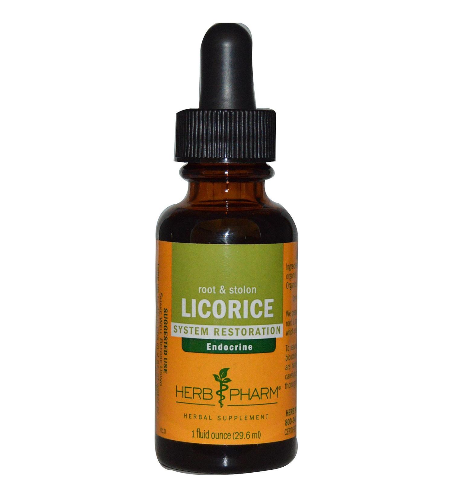 Herb Pharm Dropper Licorice -- 1 fl oz
