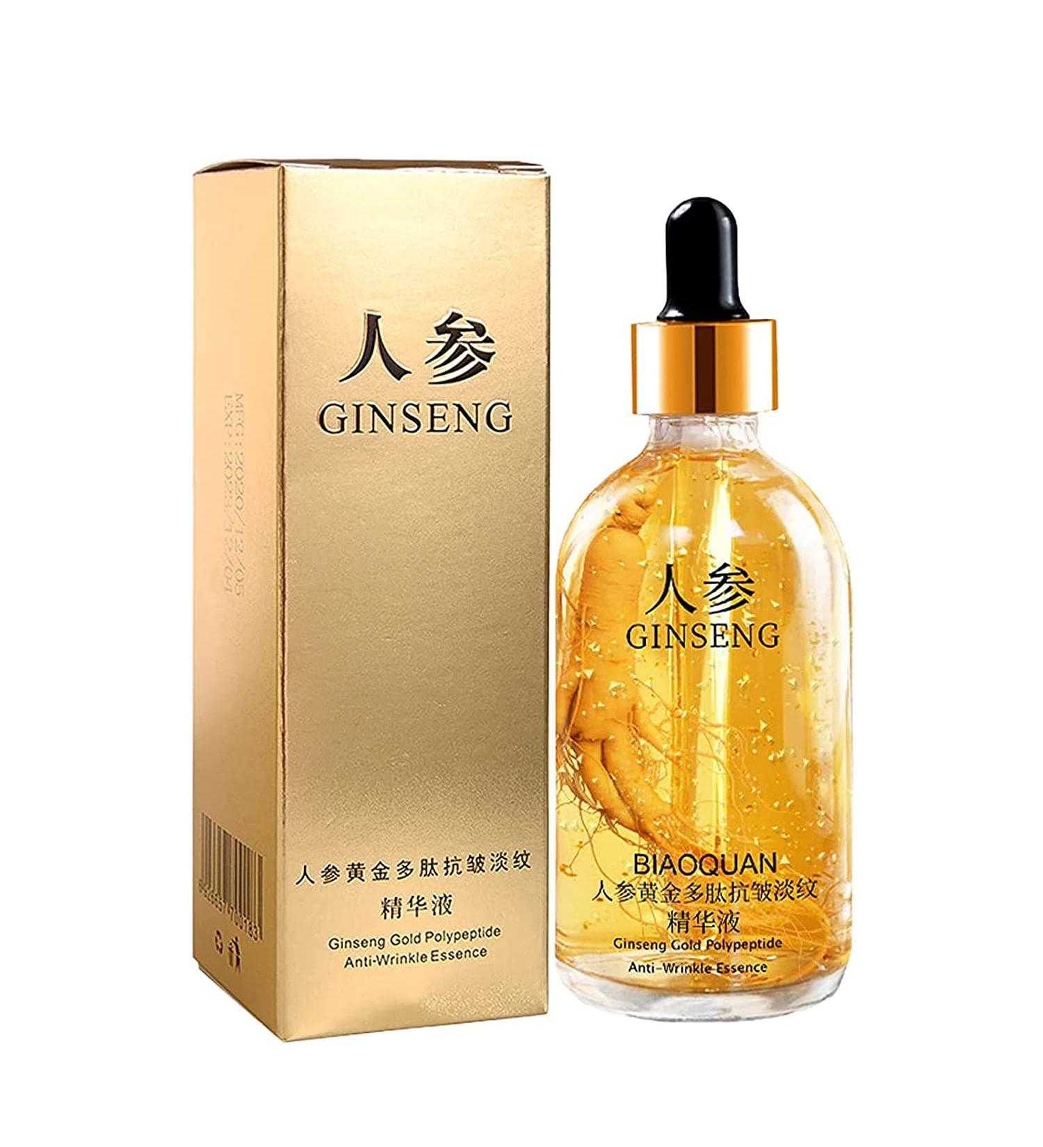 2023 Ginseng Gold Polypeptide Anti-Ageing Serum - One Ginseng Per Bottle - Buy Online on GoSupps.com