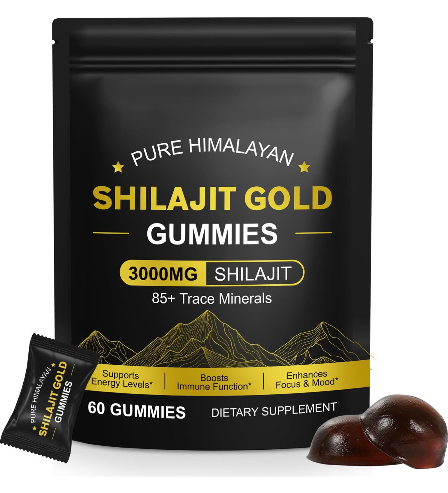 Shilajit Gummies for Men & Women - Buy Online on GoSupps.com