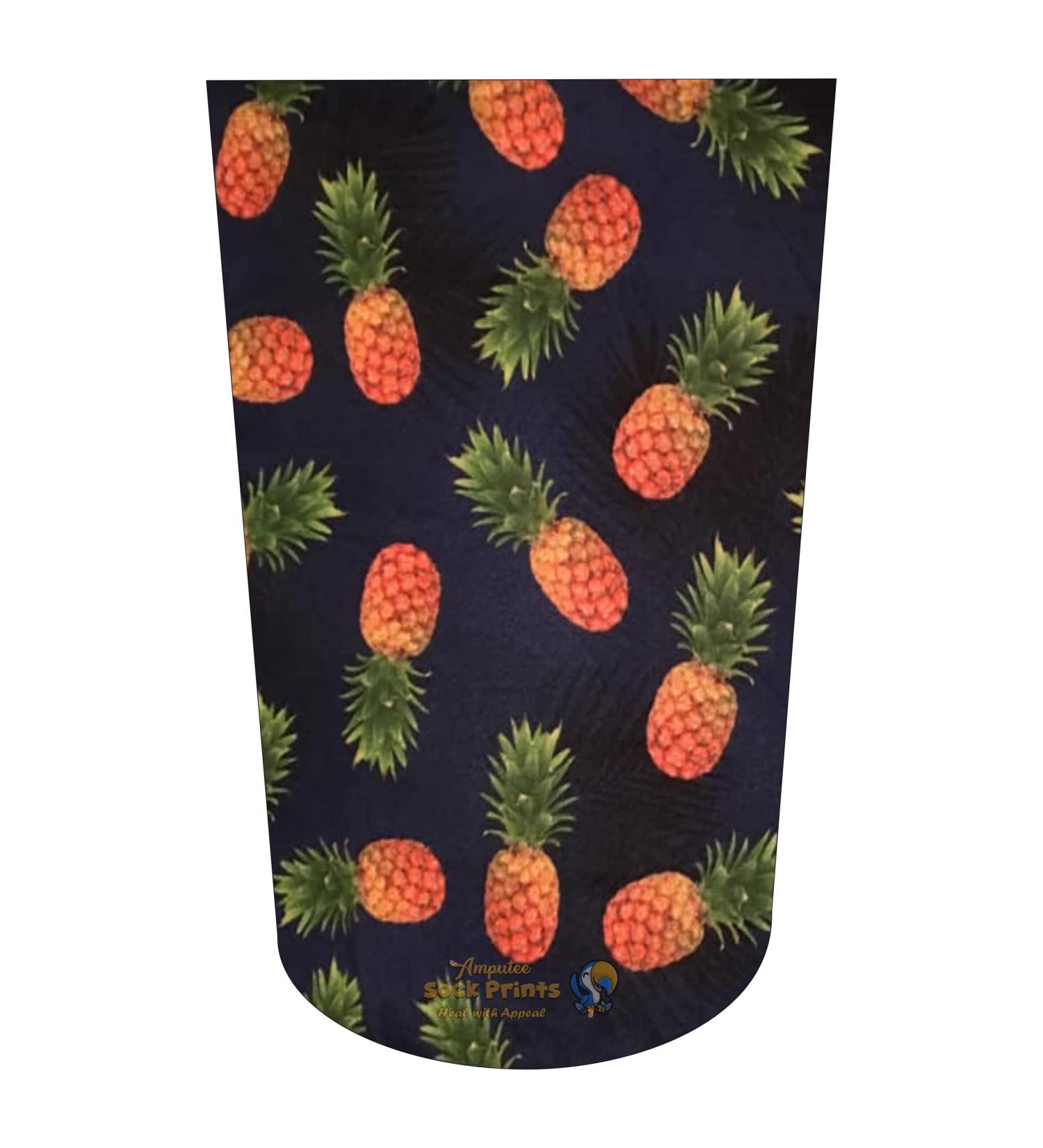 Amputee Sock - Pineapples V1 BTKA Regular 3ply Stump Sock (Small-Large) - Buy Online on GoSupps.com