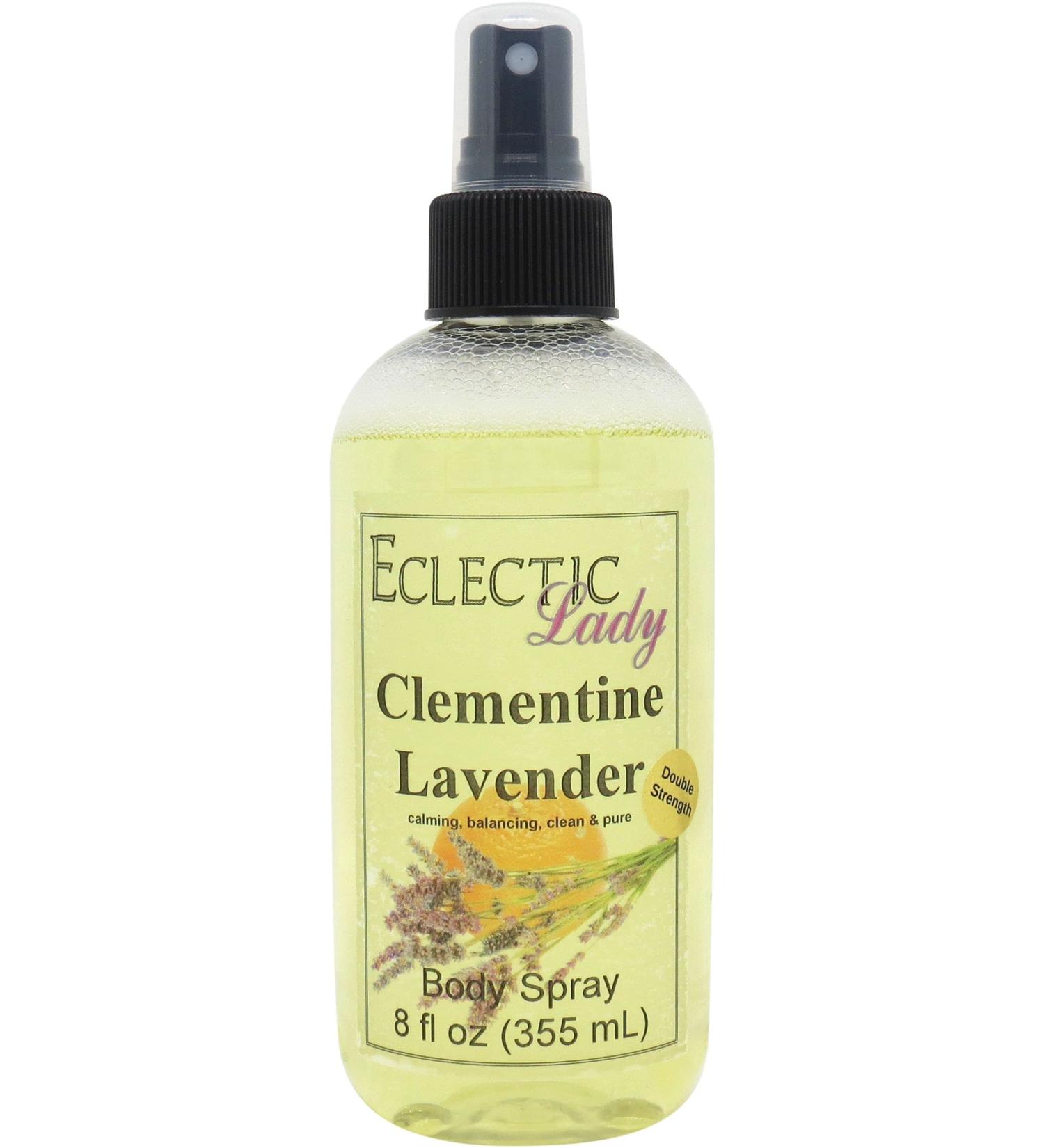 Clementine Lavender Body Spray (Double Strength) 16 ounces Body Mist for Women with Clean Light & Gentle Fragrance Long Lasting Perfume with Comforting Scent for Men & Women Cologne with Soft 16 Fluid Ounces (Double Strength) - Buy Online on GoSupps.com