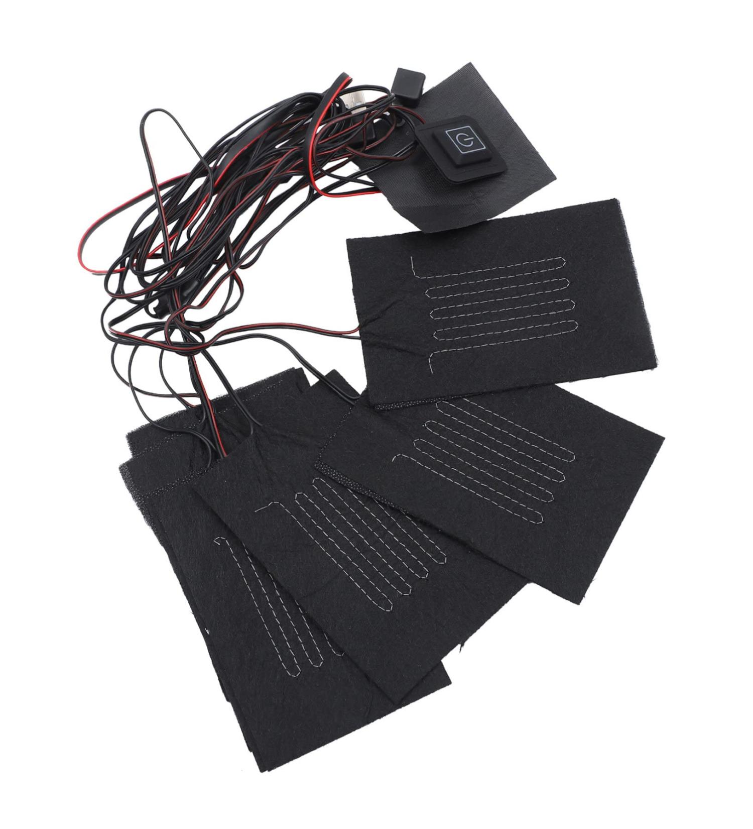 ToddMomy Heating Film Set for Clothing | Temperature Warmer Jacket Pad & Heated Pillow Accessories | Complex Laundry Pad for Optimal Heating - Buy Online on GoSupps.com