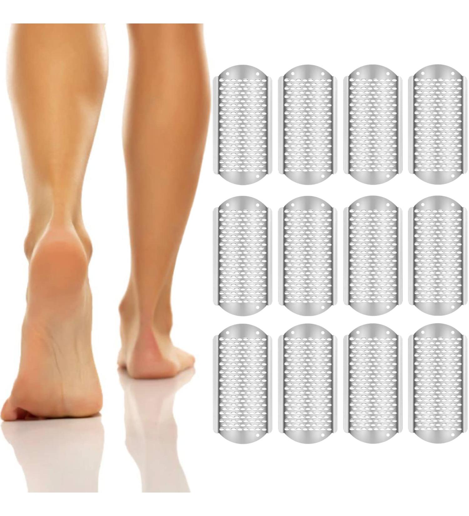 12 PCS Stainless Steel Foot Grater Set - Professional Callus Remover for Feet - Buy Online on GoSupps.com