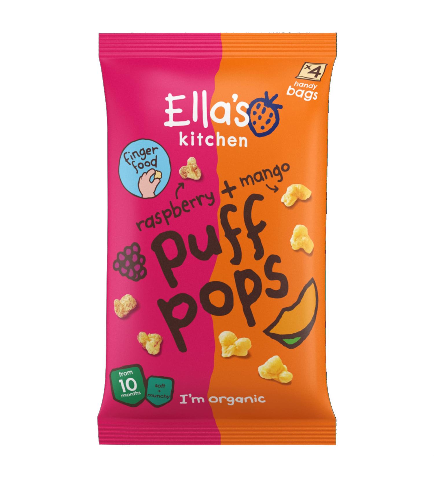 Grehge spberry + Mango Puff Pops