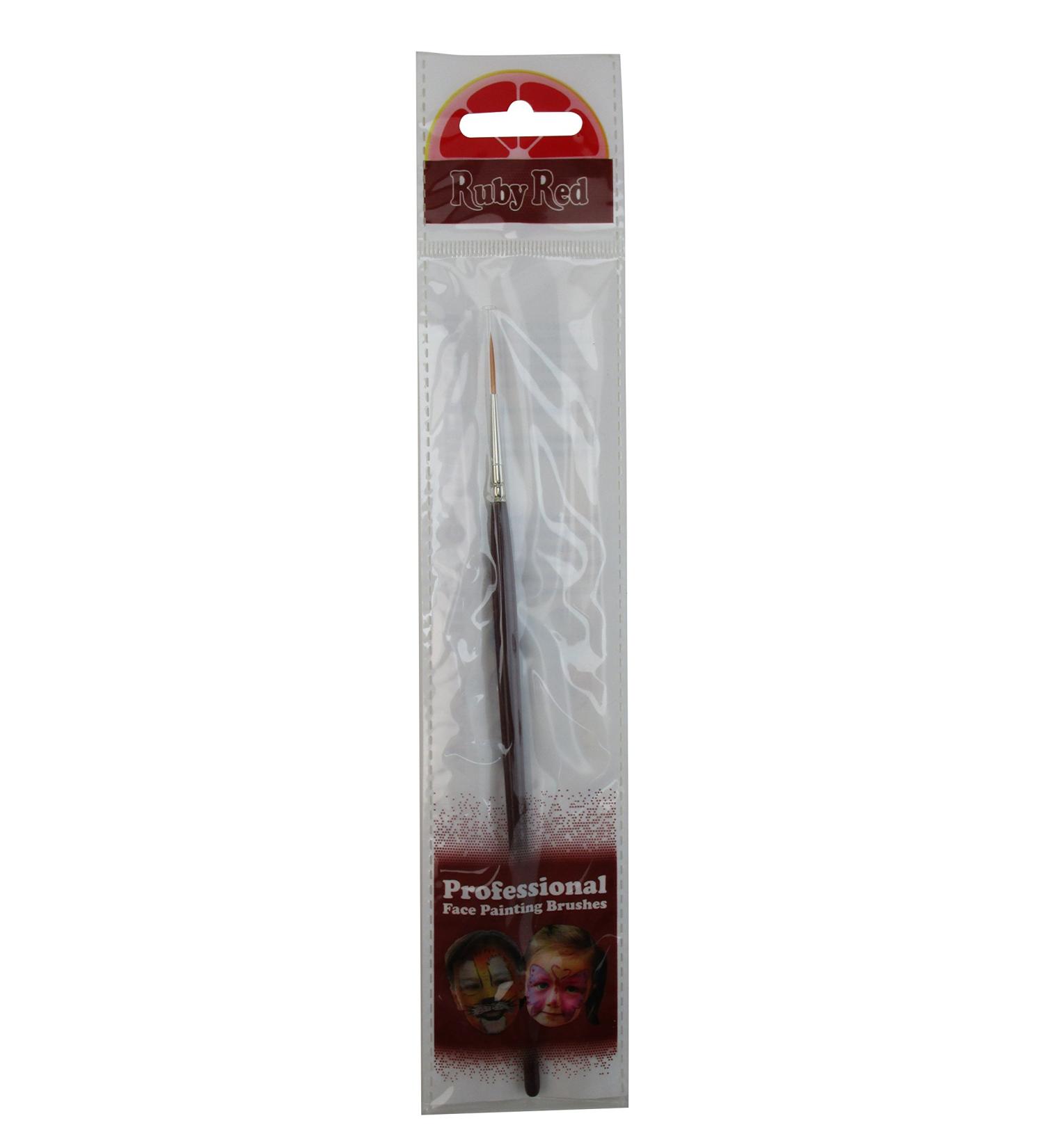 Snazaroo Fine Liner Purple Handle Face Painting Brush