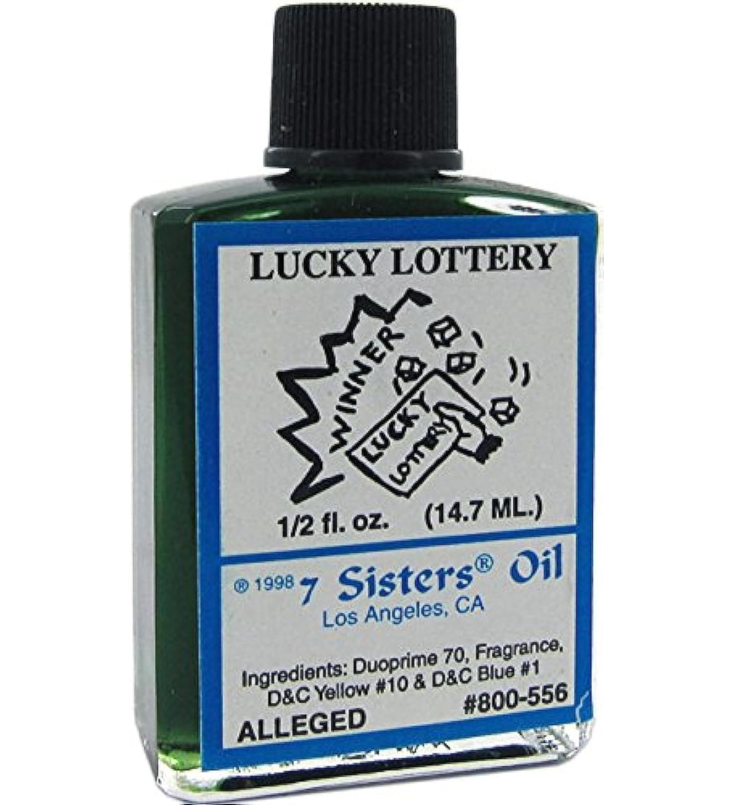 7 Sisters Of New Orleans Perfumed Anointing Oil - LUCKY LOTTERY 1/2oz