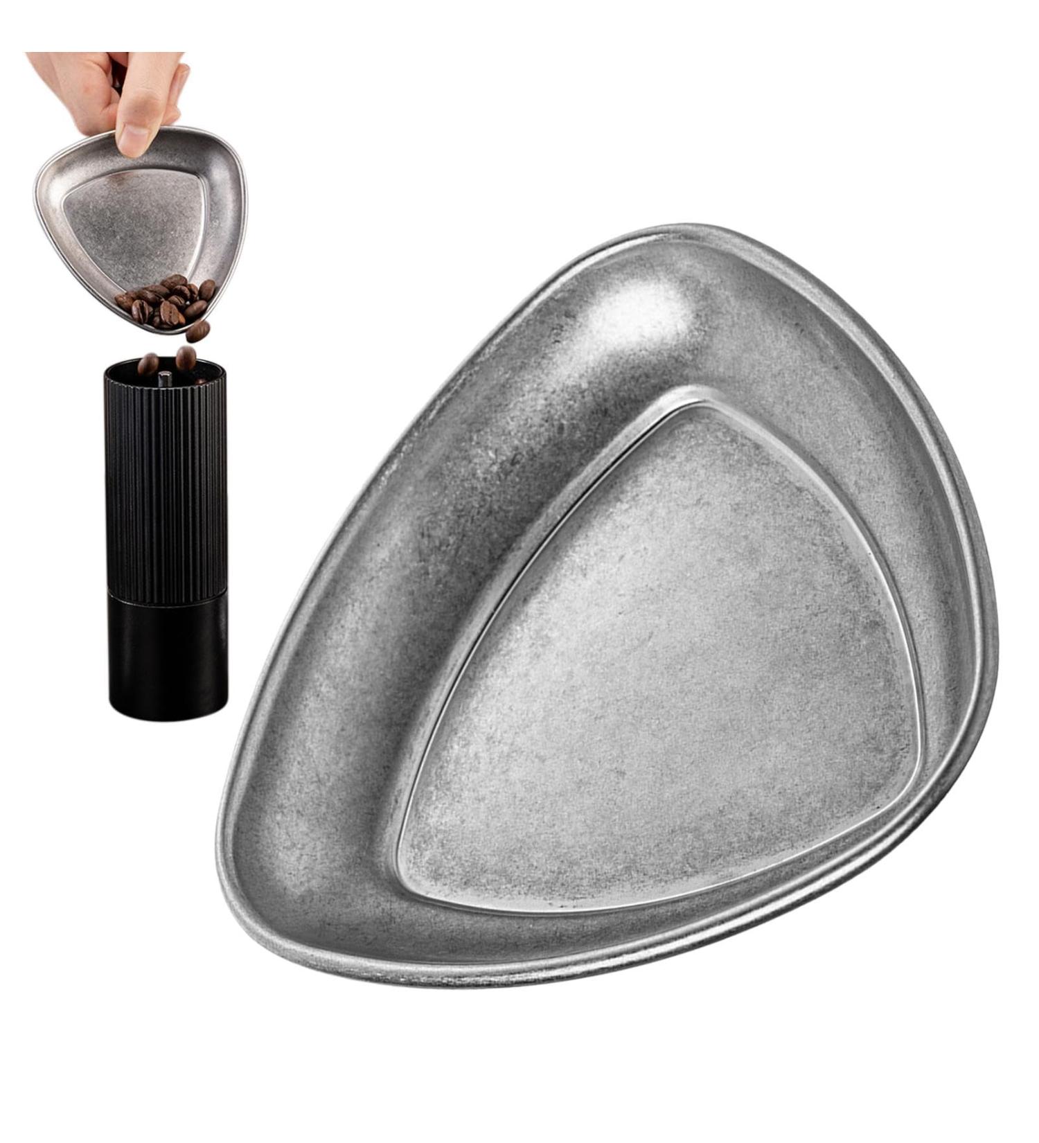 Mimoqk Ceramic Coffee Dosing Cup Glass Coffee Dosing Funnel Aluminum Coffee Tray Cup Narrow Mouth Coffee Dosing Cups for Easy Pouring and Ideal for Perfectly Portioning Coffee Beans for Fresh Brew - Buy Online on GoSupps.com