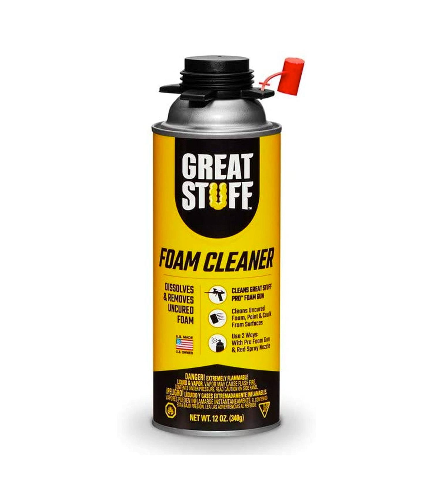 Great Stuff PRO Dispensing Gun Cleaner 12oz - Professional Grade Cleaning Solution - Buy Online on GoSupps.com