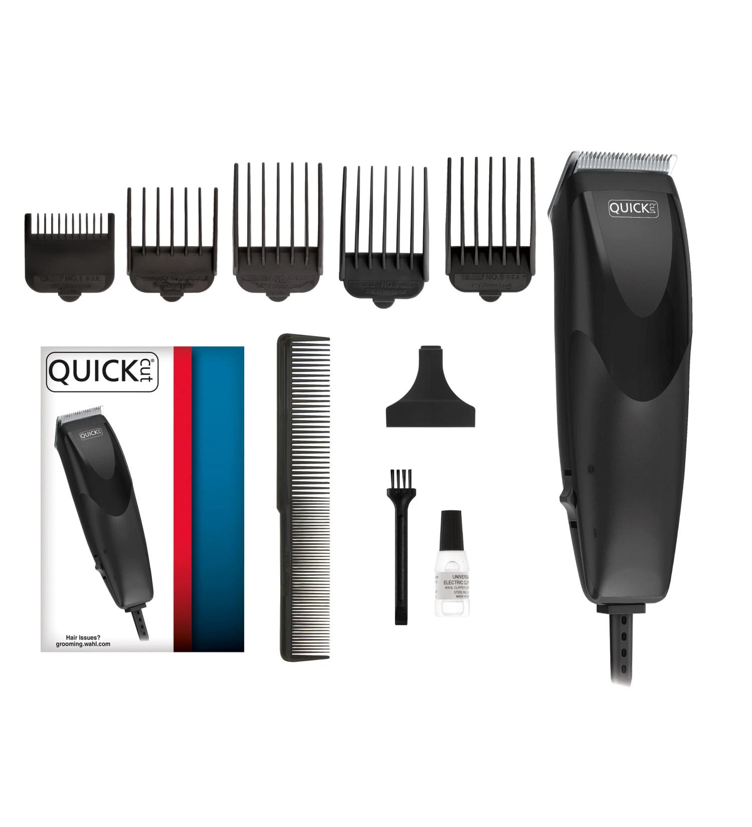 Wahl Quick Cut Haircutting Kit 10 pc - Professional Quality Easy Home Haircuts Fast Shipping Worldwide - Buy Online on GoSupps.com