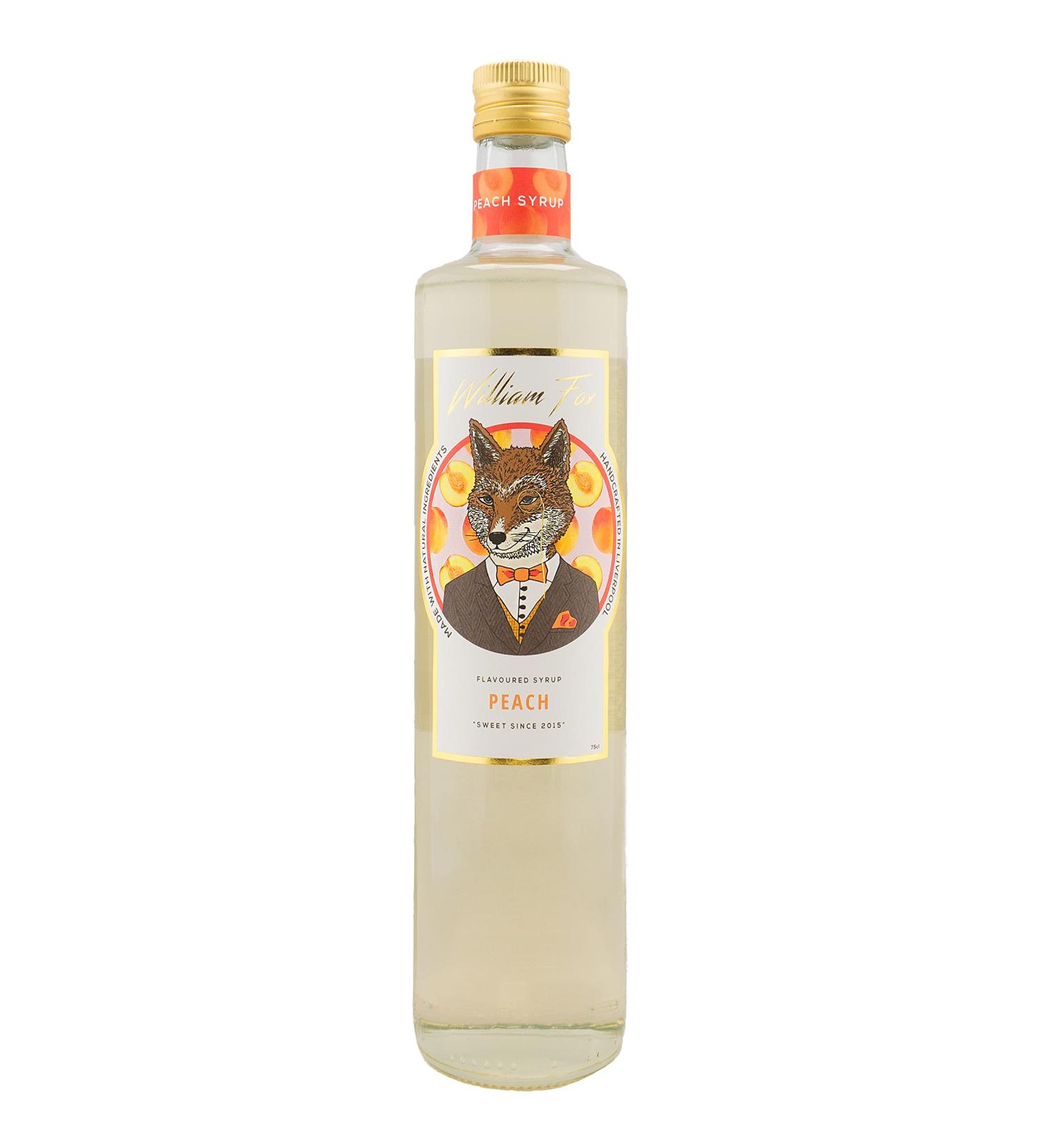 William Fox Sirop de p che Premium 75 cl