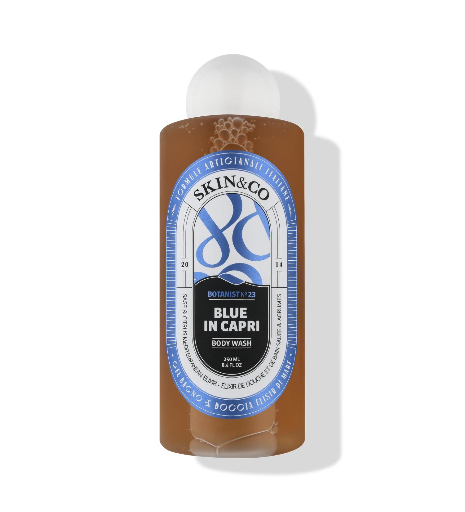 SKIN&CO Roma Blue In Capri Shower Gel 7.7 Fl Oz