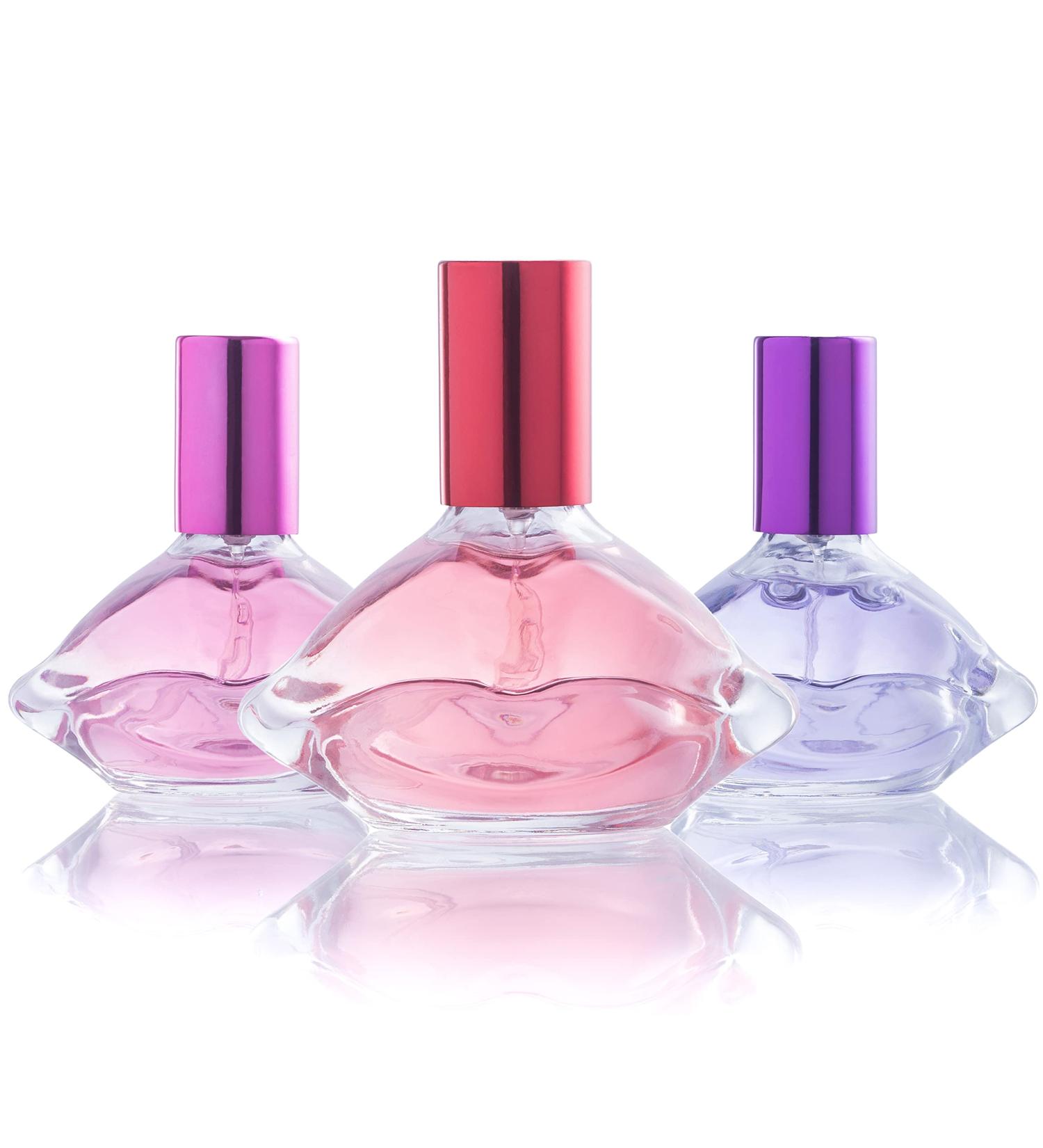 Girls Body Spray Mist Perfume Gift Set - 3pc Eau De Parfum for Little, Young, Tween, Pre-Teen & Teenage Girls | Kissing-Lips Shaped Bottles by ANGEL FACE Fashi - Buy Online on GoSupps.com