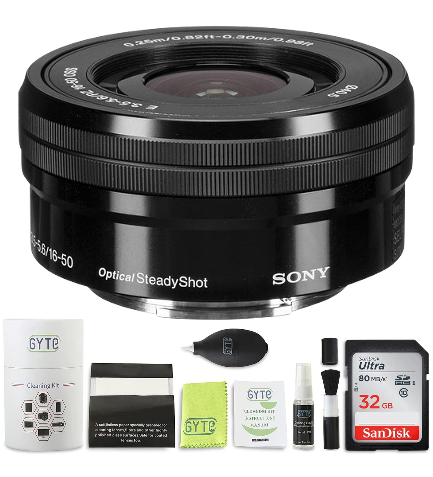 Sony 16-50mm f/3.5-5.6 OSS Lens Bundle - Sony E Mount Lens + Premium White Box Bundle - Buy Online on GoSupps.com