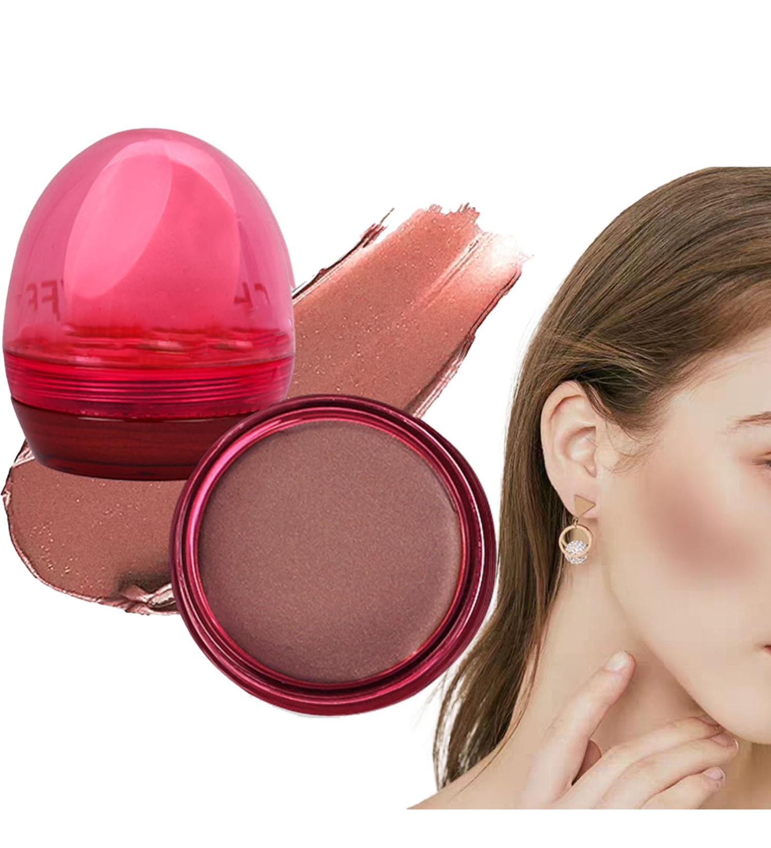 Blush Palette - Long-Lasting Blushing Cream for Natural Makeup Products Teen Girls Cosmetics for Home Shopping Gathering Dating Traveling Working Puchen 03# Dry Rose - Buy Online on GoSupps.com