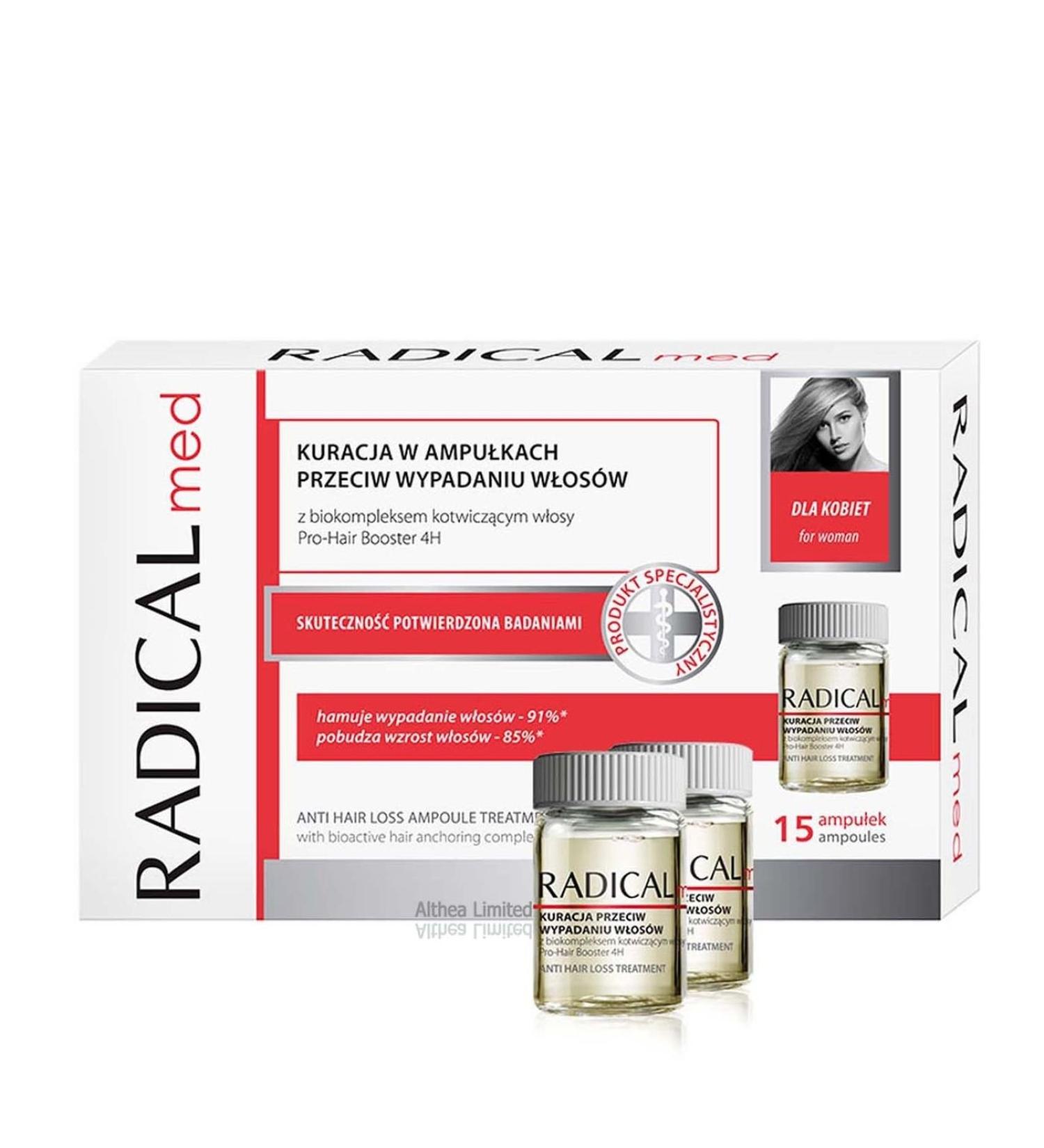 Farmona Radical Med Anti Hair Loss Ampoule Treatment 15 x 5ml Women