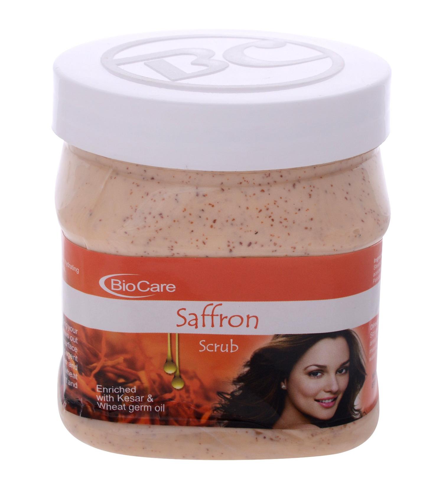 Saffron Scrub Enriched With Kesar And Wheatgerm Oil 500ml