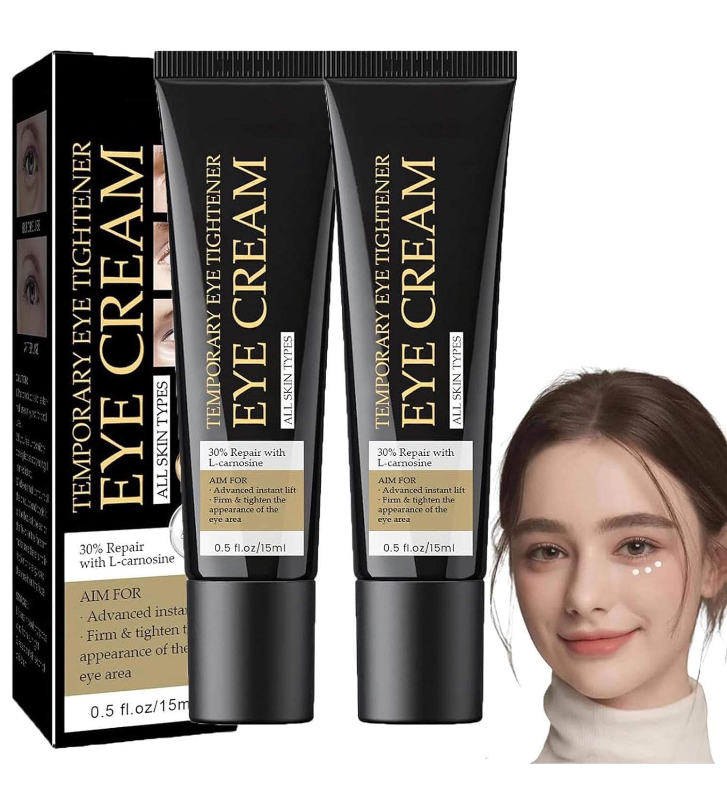 Rocet 2PCS Instant Firming Eye Cream Temporary Eye Tightening Eye Cream Eye Cream Lifting Eye Bags Fade Dark Circles Fine Lines Eye Serum Eye Creams For Men Wonmen Tightens Delicate Skin Under - Buy Online on GoSupps.com