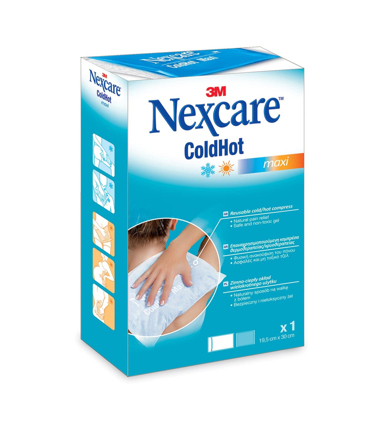 Nexcare ColdHot Therapy Pack Maxi - Soothing Pain Relief Compress for Fast Recovery | 1 Pack - Buy Internationally! - Buy Online on GoSupps.com