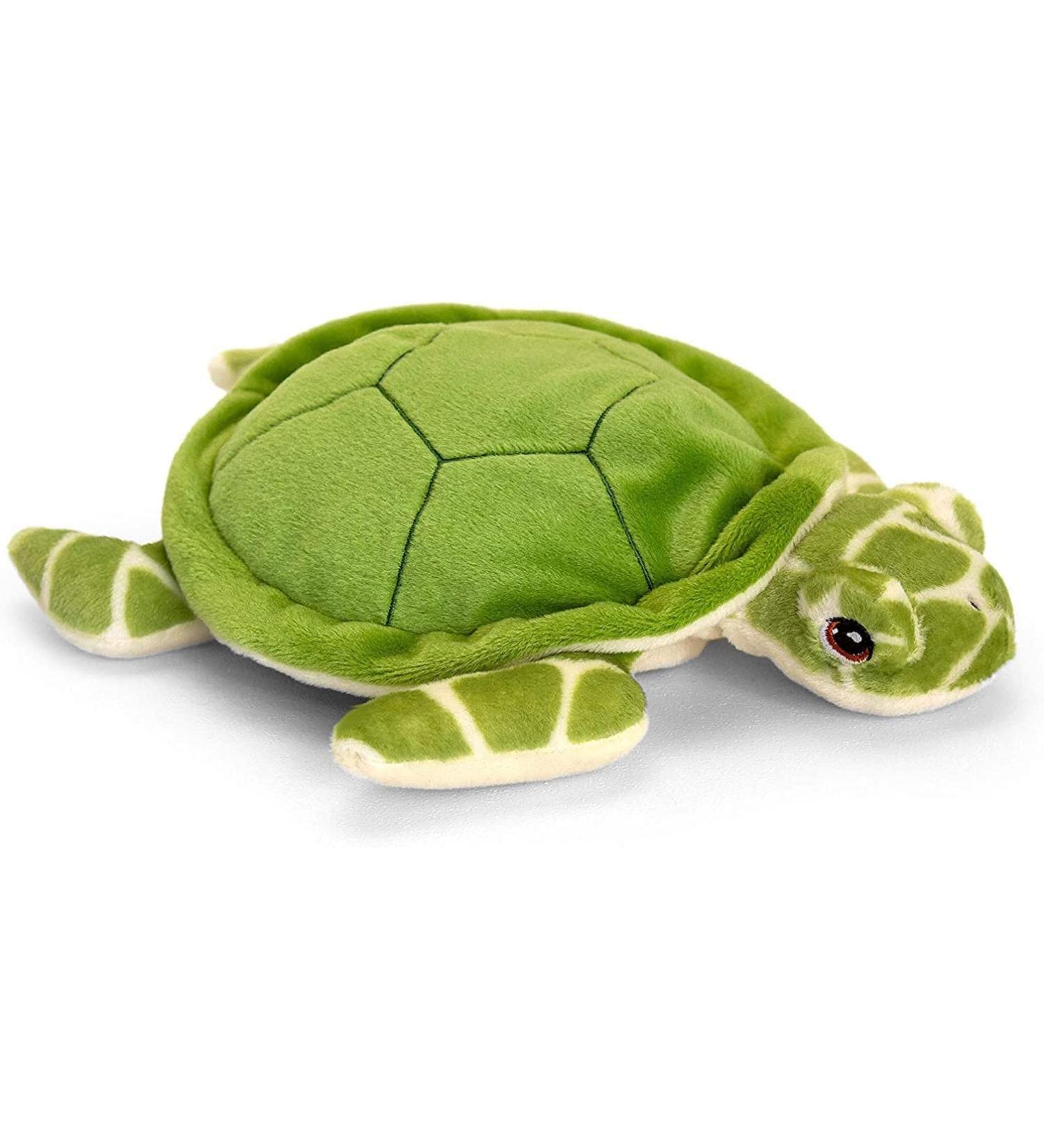 Deluxe Paws Plush Eco-Friendly Turtle Toy - 100% Recycled Materials - Buy Online on GoSupps.com