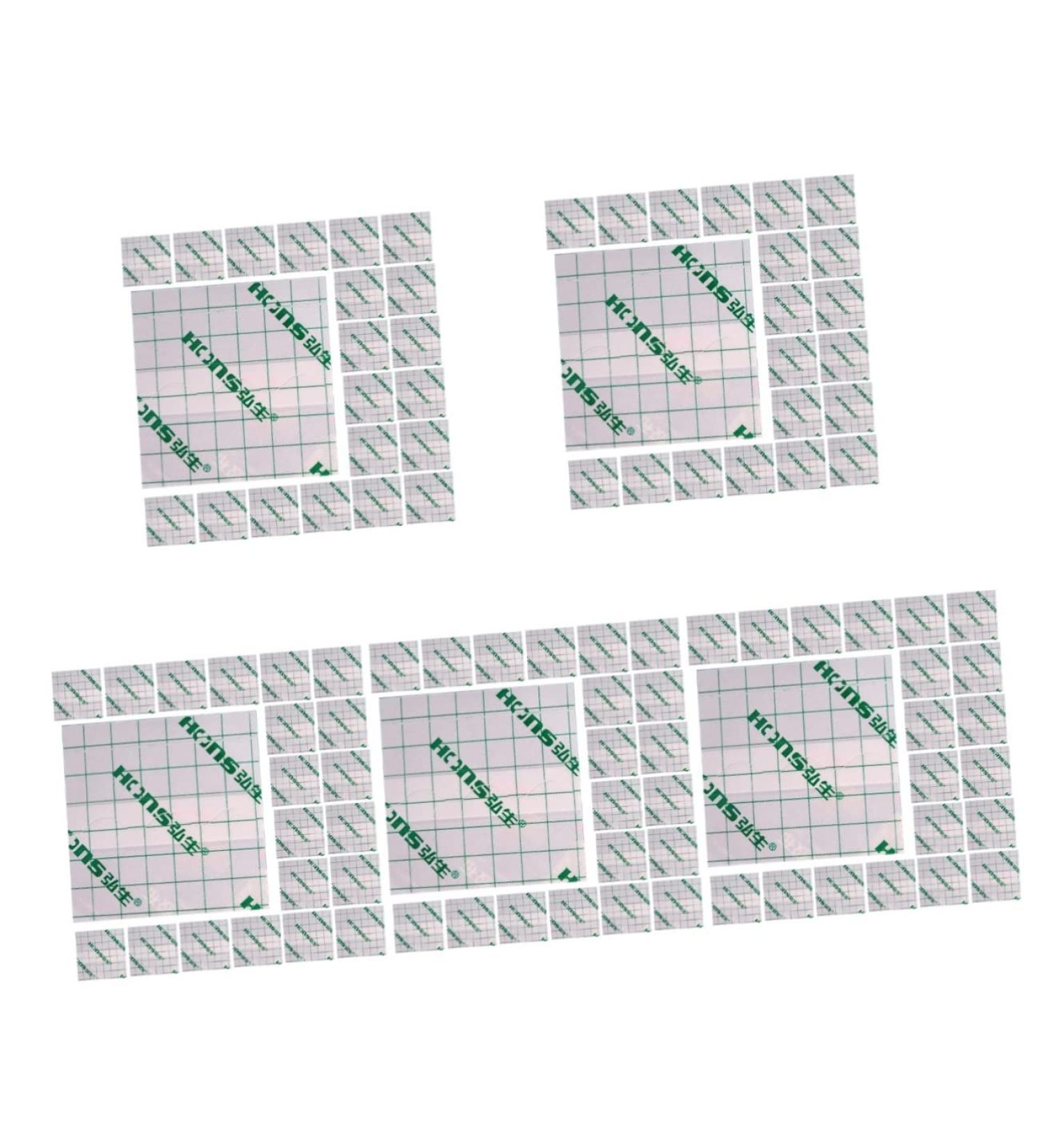 FRCOLOR 500 Pcs Makeup Palette Adhesive Bandages - Makeup Shower Protector Covers for Women | 7x7cm 5 Pcs - Buy Online on GoSupps.com