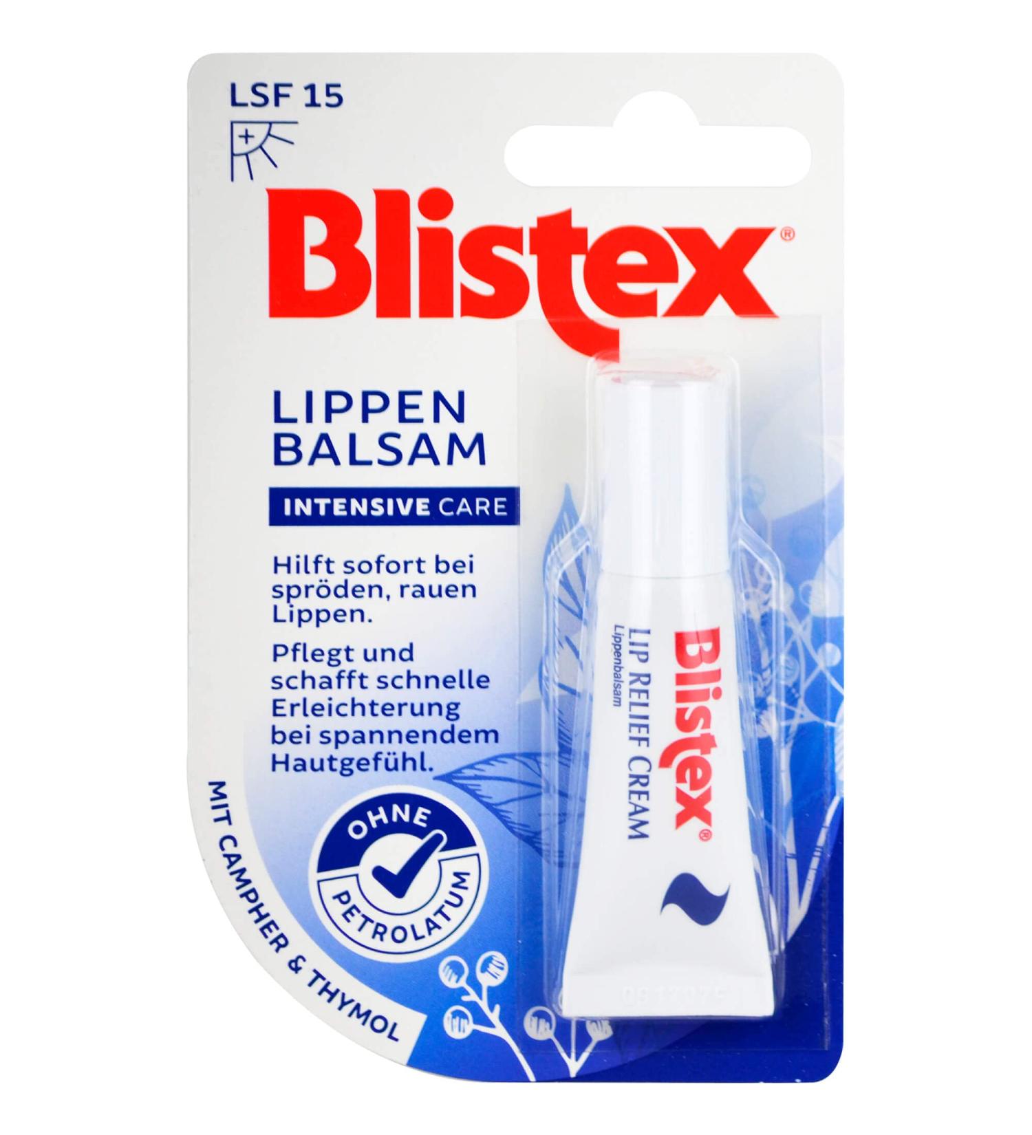 Blistex lip balm LSF 15 tube