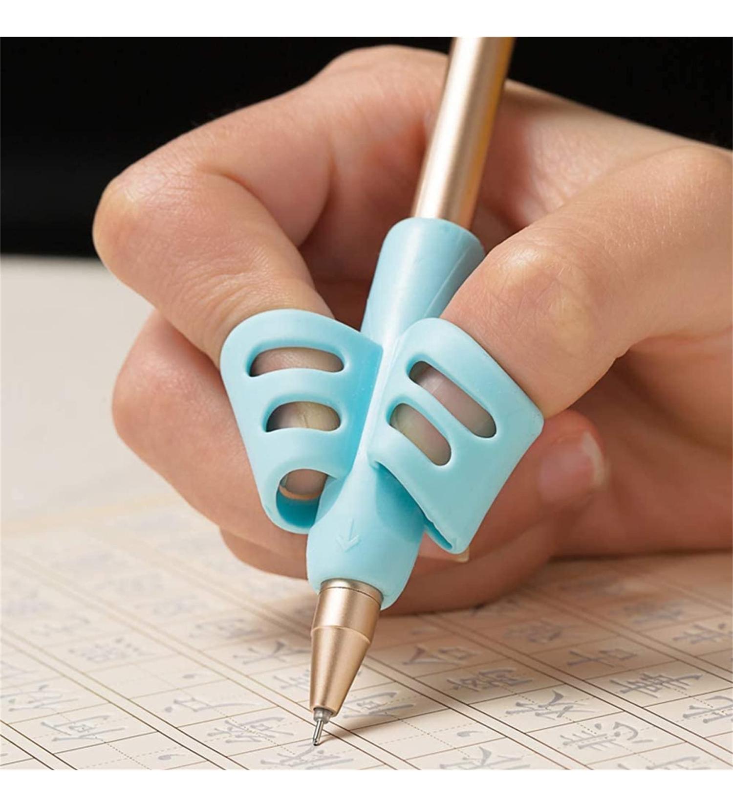 Silicone Pencil Handle - 6 Pack Writing Aid for Kids | Queta Posture Correction Grip - Buy Online on GoSupps.com