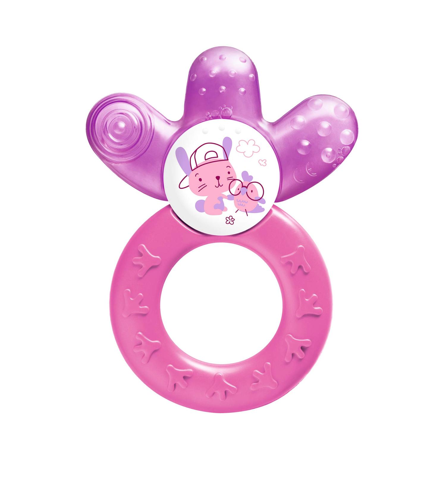 MAM Baby Toys Teething Cooler Teether for Girls 4+ Months - 1 Count - Buy Online on GoSupps.com