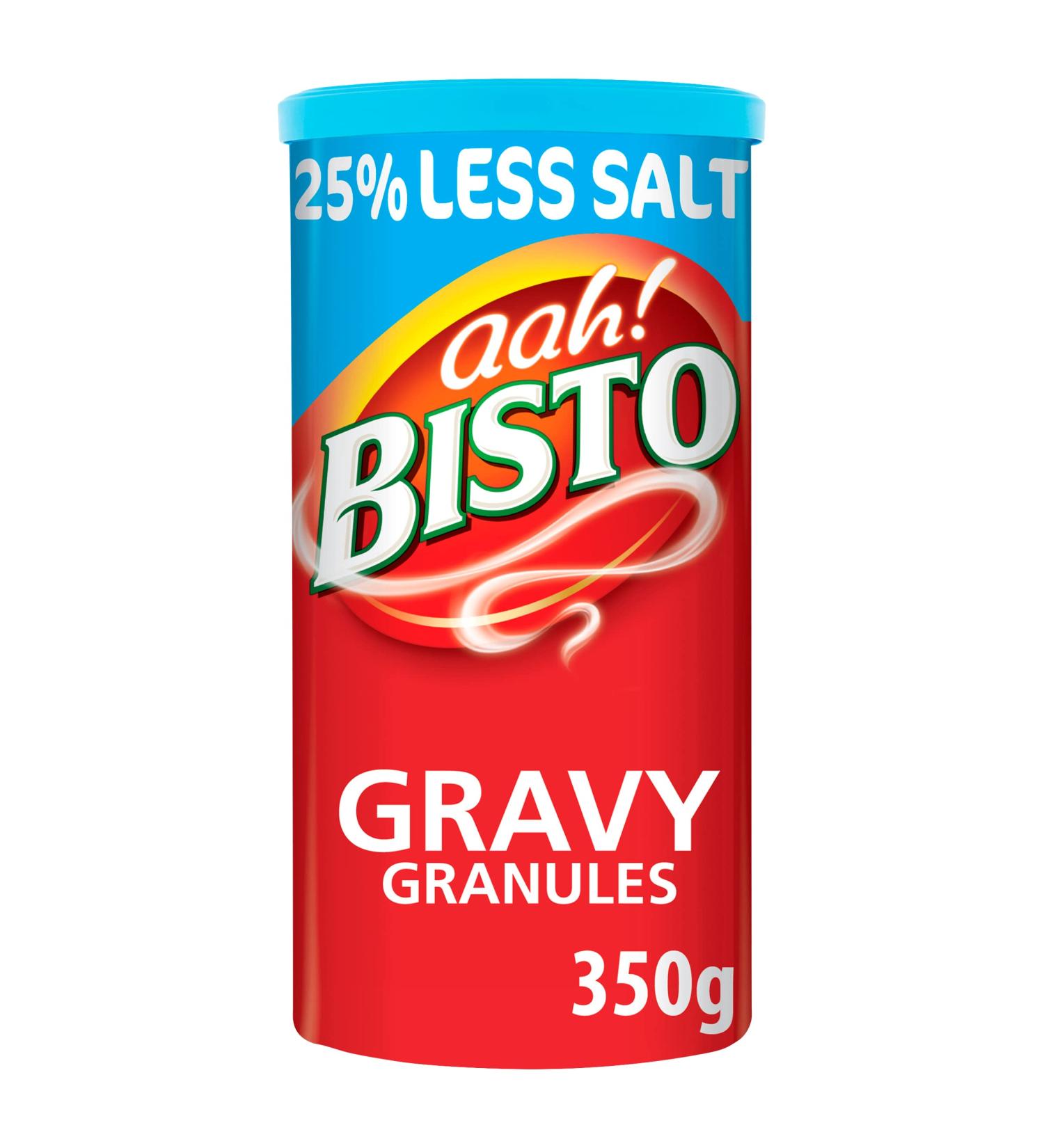 Bisto Reduced Salt Beef Gravy Granules 350g - Perfect for Hearty Family Meals - Buy Online on GoSupps.com
