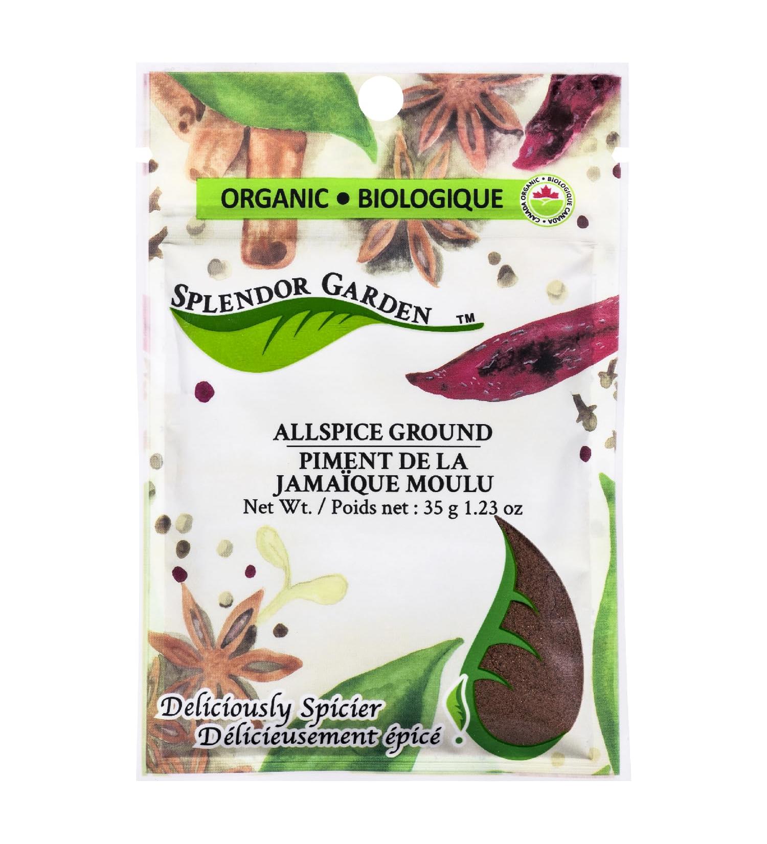 Splendor Garden organic Allspice Ground 35.0 Gram 35 g (Pack of 1) - Buy Online on GoSupps.com