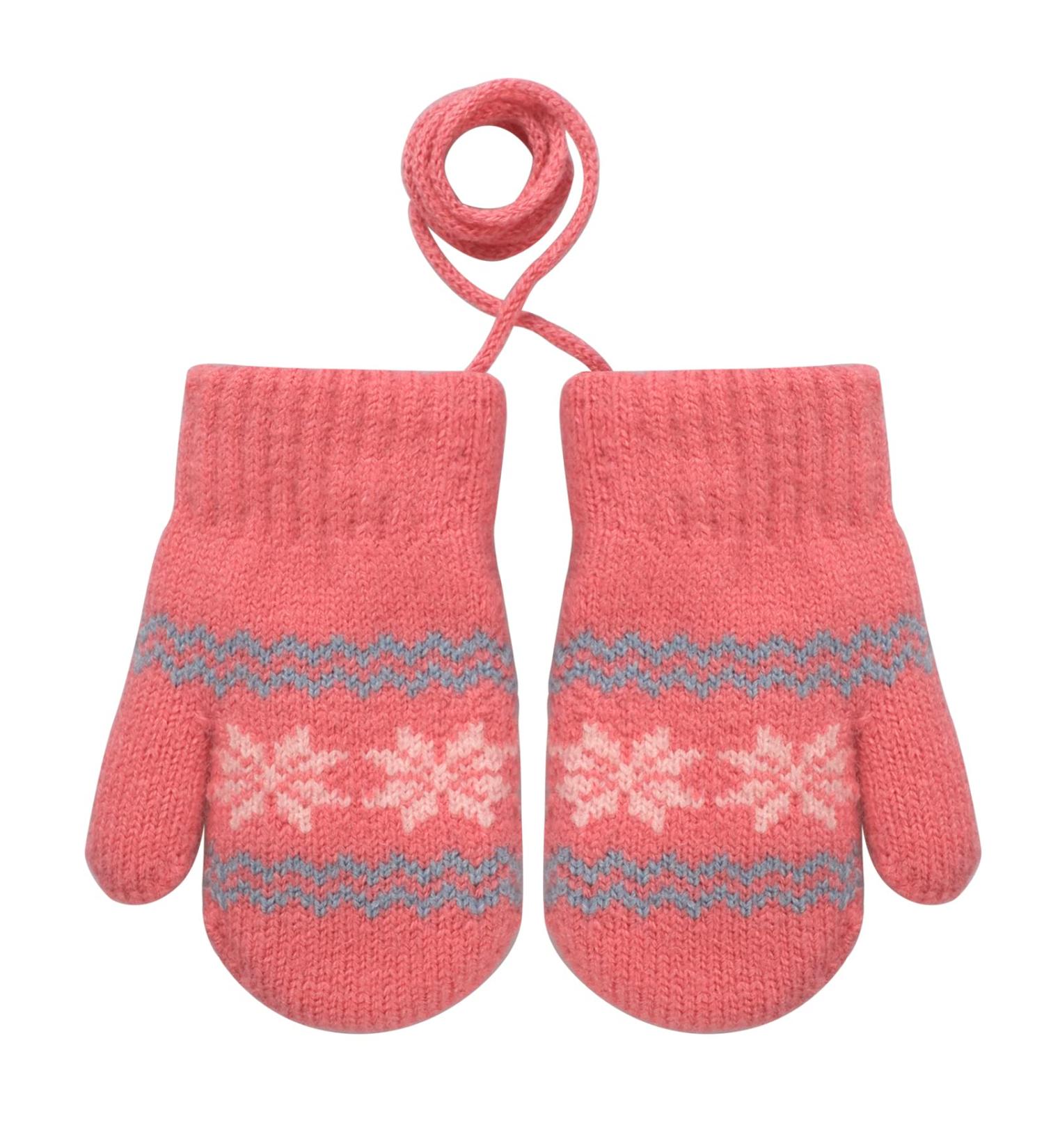 Infant Toddlers Winter Mittens with Dual Plush Layers - Rosy Cute Cartoon Gloves for Baby Girls Boys 0-3 Years - Buy Online on GoSupps.com