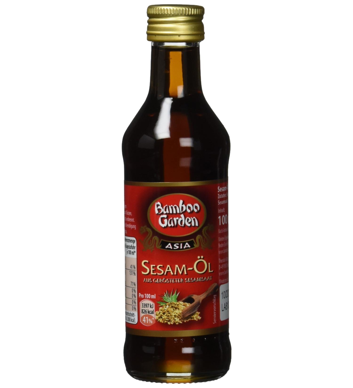 Bamboo Garden Roasted Sesame Oil - 100 ml | Authentic Flavor for International Shipping - Buy Online on GoSupps.com