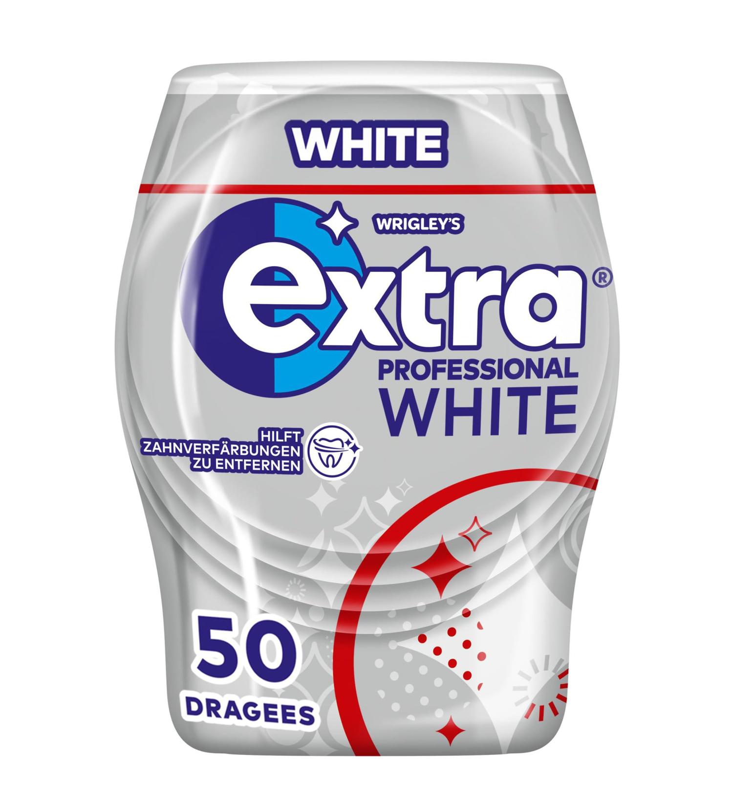 Buy Extra Professional White Sugar-Free Chewing Gum - 50 Dragees Pack | International Shipping Available - Buy Online on GoSupps.com