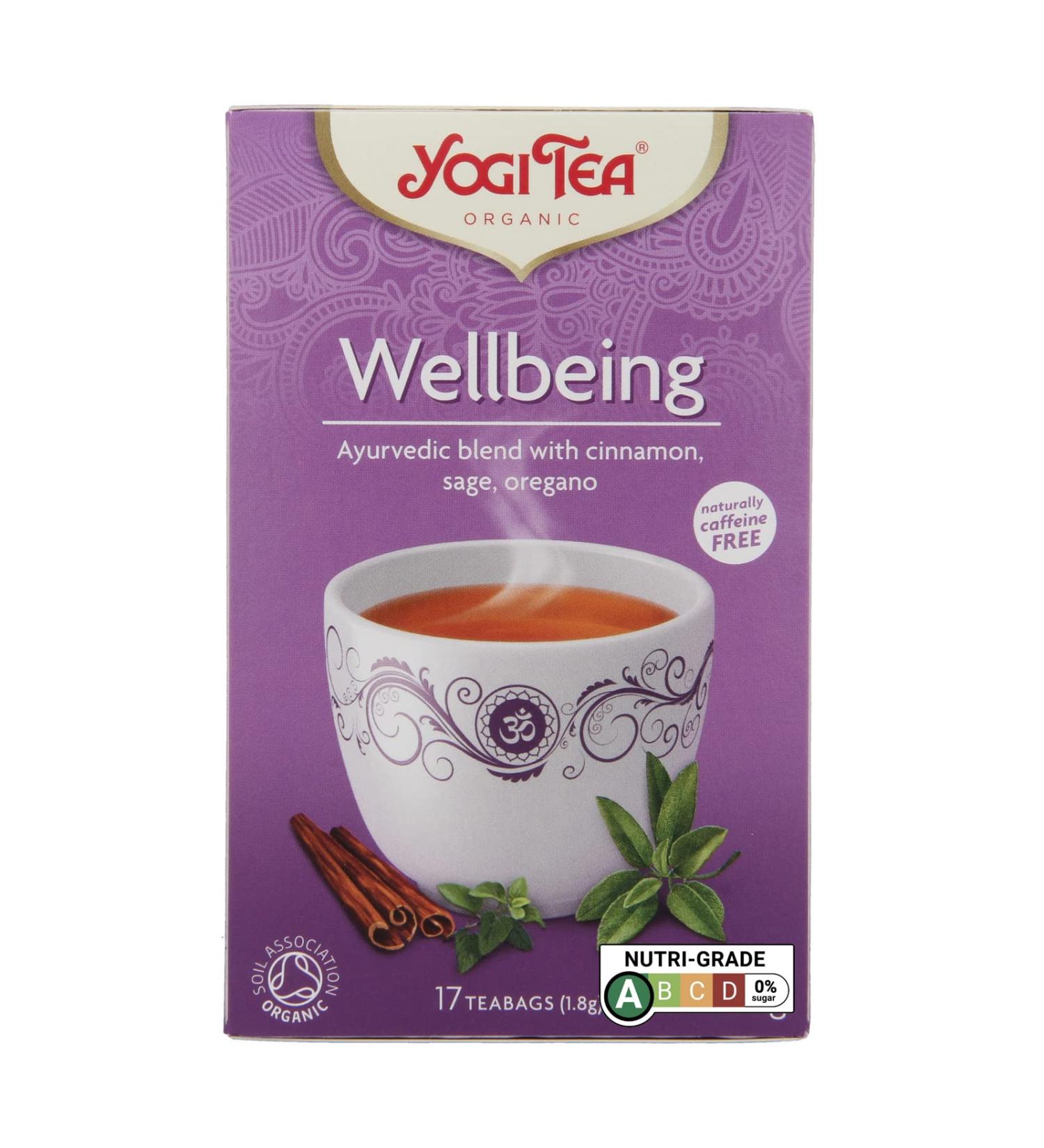 Yogi Tea Wellbeing 17 teabags - Buy Online on GoSupps.com