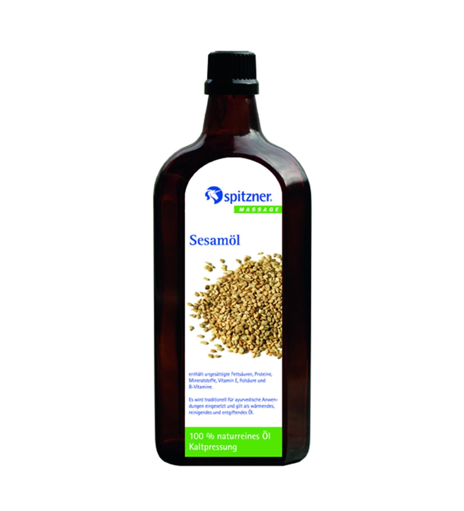Massage oil Sesame (500 ml) by Spitzner - Sesame oil