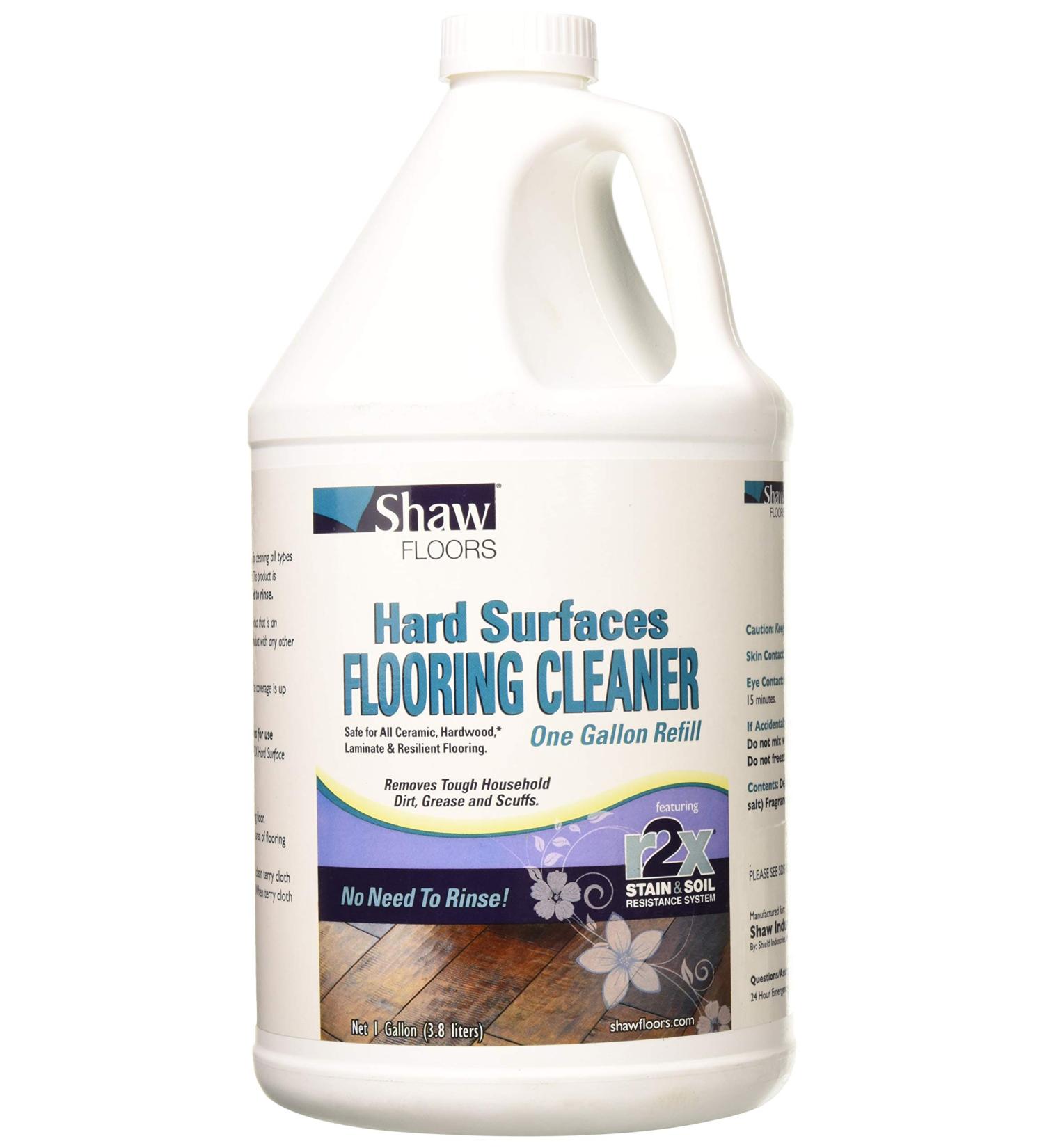 Shaw Floors R2X Hard Surfaces Flooring Cleaner Ready to Use No Need to Rinse Refill 1 Gallon - Buy Online on GoSupps.com