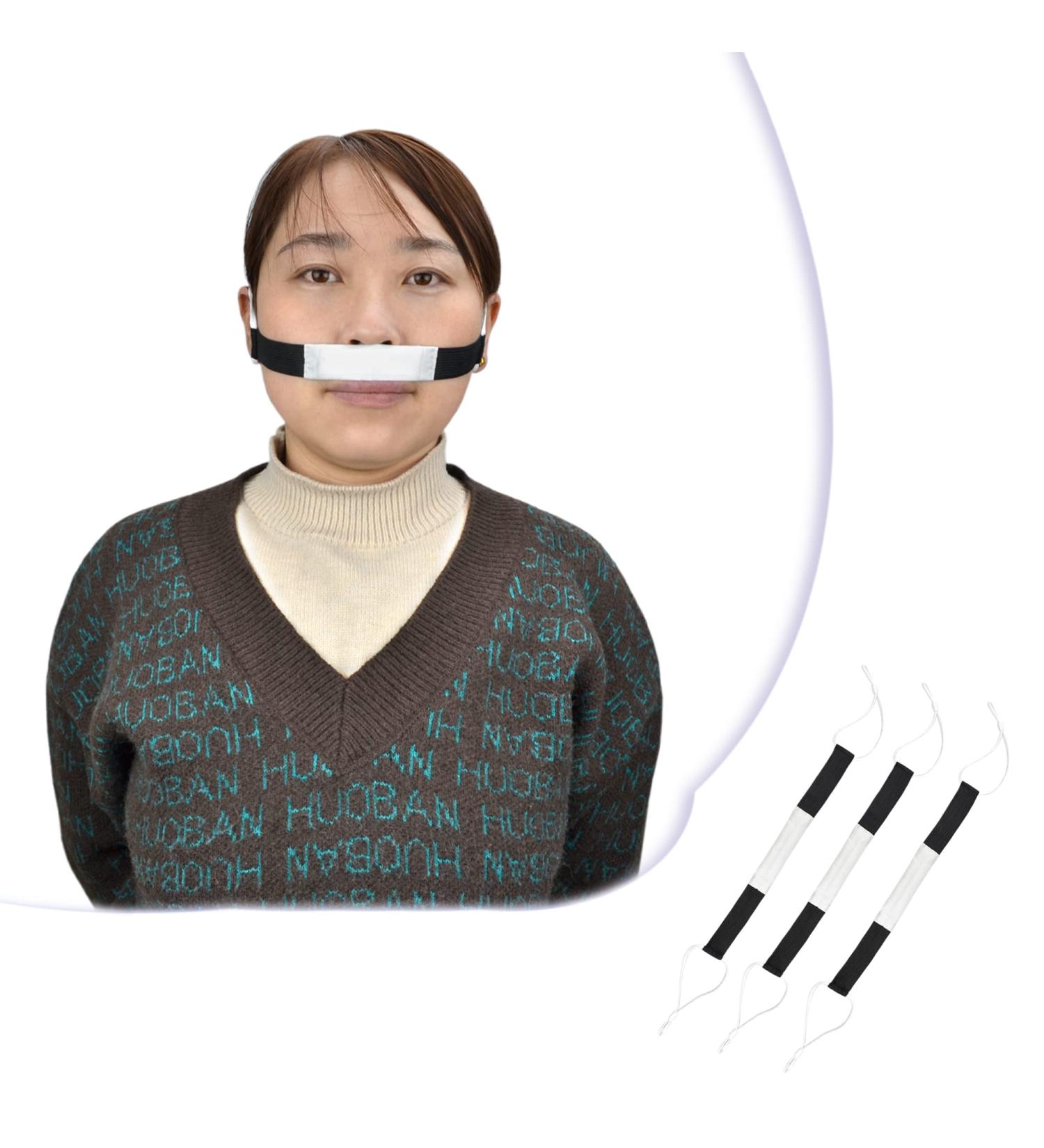 3 Pack Nasal Bandage - Elastic Dressing Holder for Post-Surgery Nose Care | International Shipping Available - Buy Online on GoSupps.com