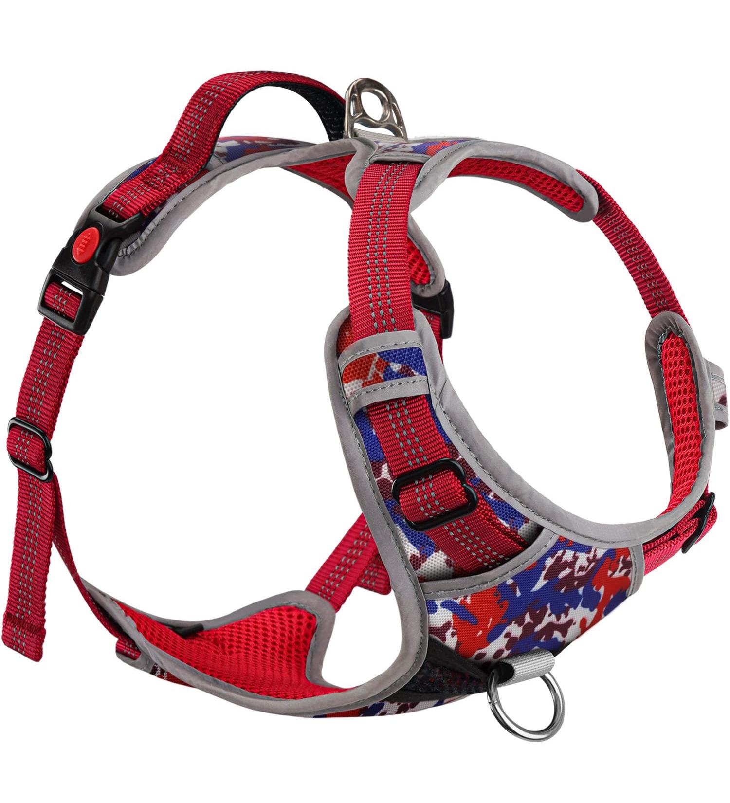 Thinkpet No-Pull Dog Harness - Adjustable & Breathable for Small to Large Dogs | Soft Padded Control Harness - Buy Online on GoSupps.com