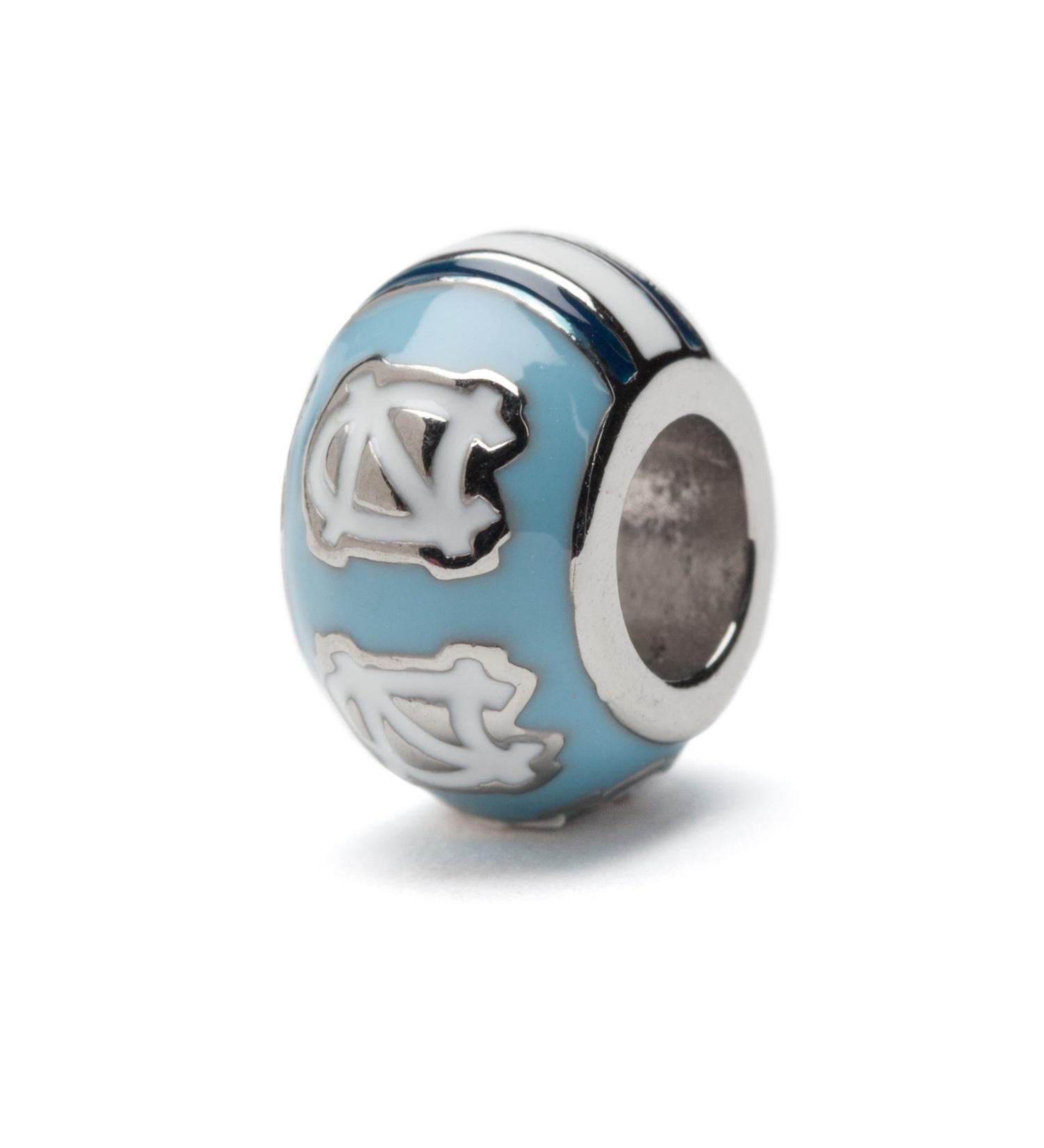 University of North Carolina UNC Logo Bead Charm | Tar Heels Jewelry for Women | North Carolina Gift - Buy Online on GoSupps.com