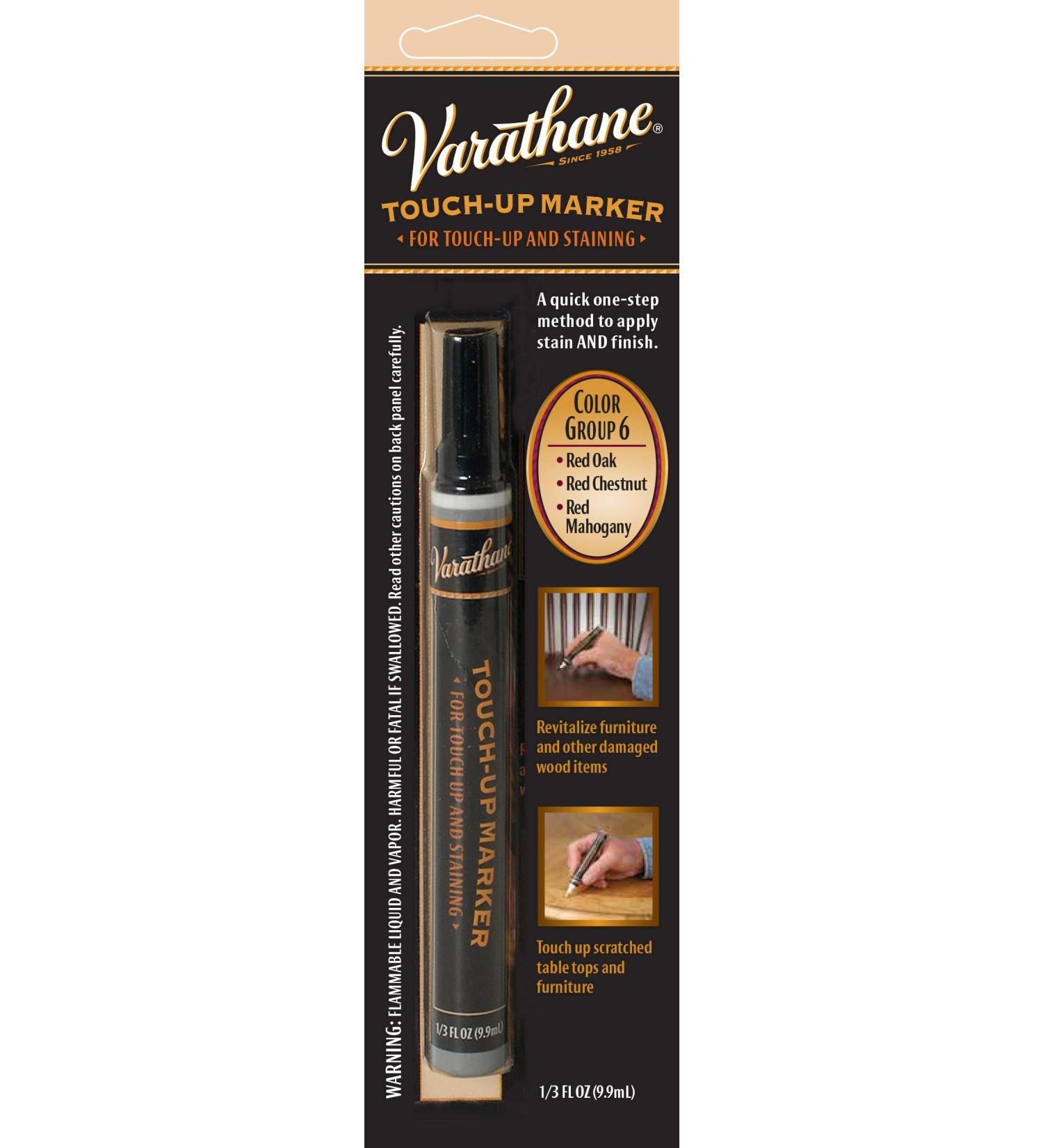 Varathane 215357 Wood Stain Touch-Up Marker For Red Oak, Red Chestnut, Red Mahogany - Buy Online on GoSupps.com