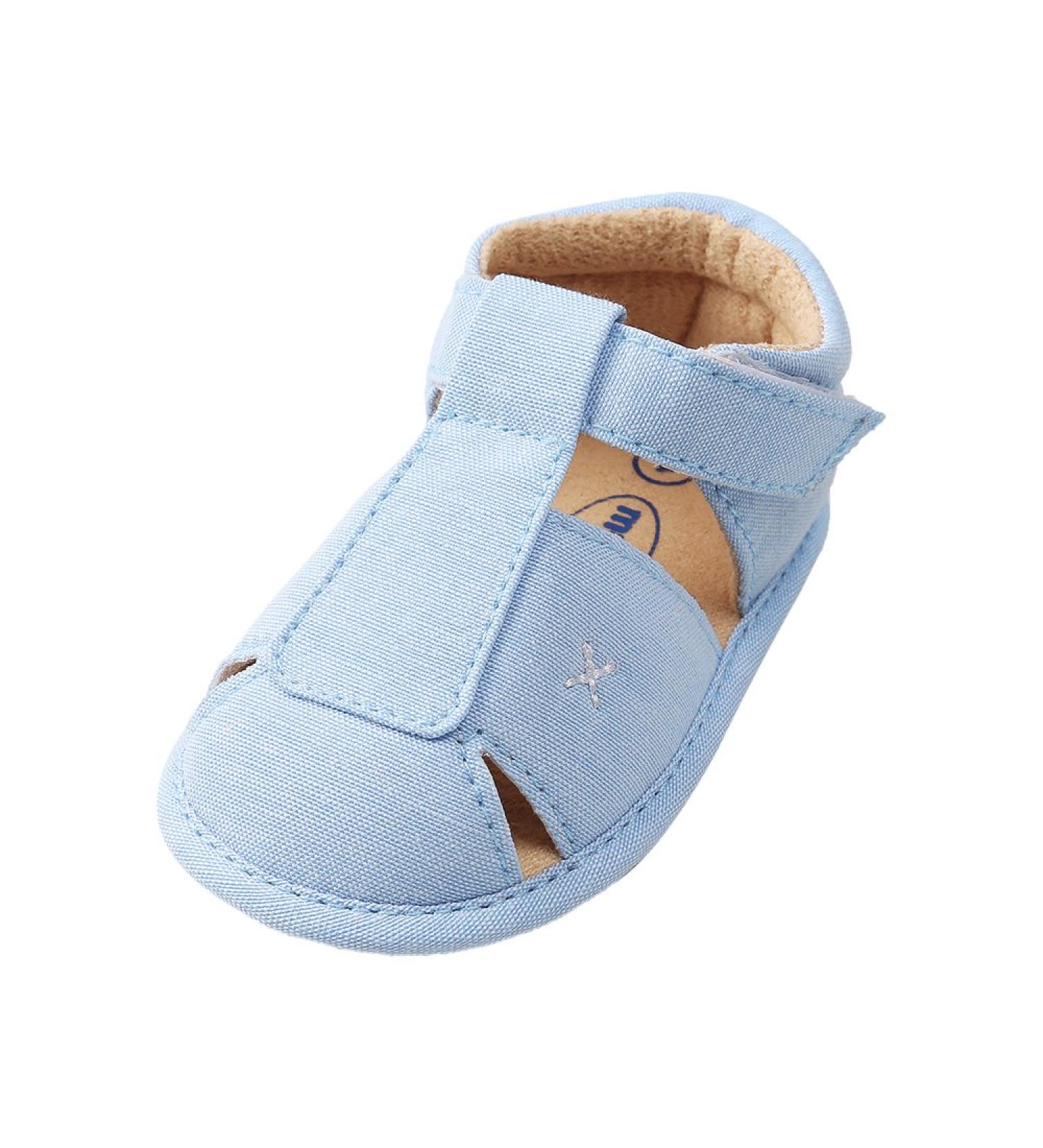 MK Matt Keely Baby Boys Soft Sole Sandals - Blue, 3-6 Months - Buy Online on GoSupps.com