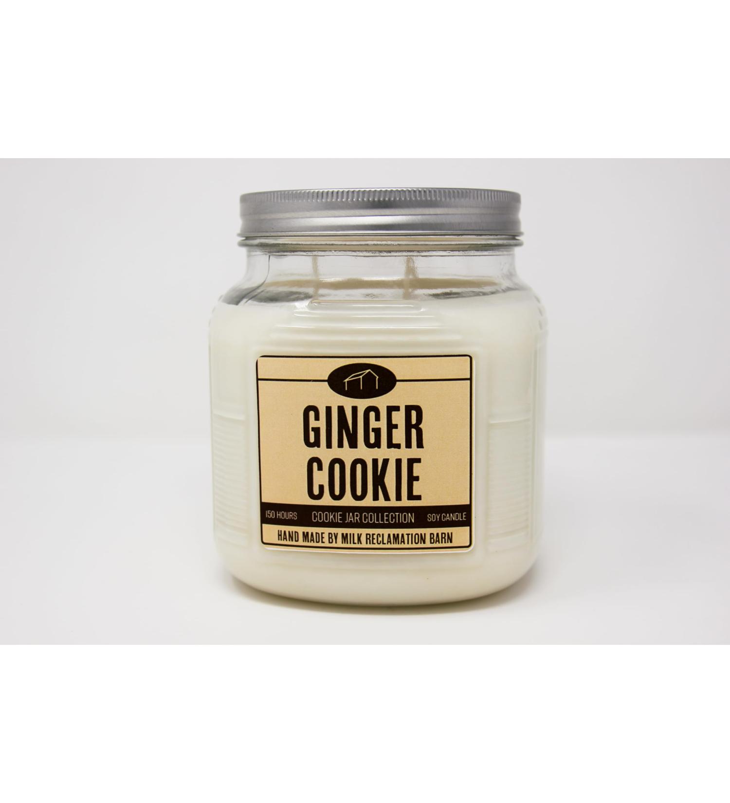 Ginger Cookie Scented Cookie Jar Candle 30 Oz Home Fragrance Accessories