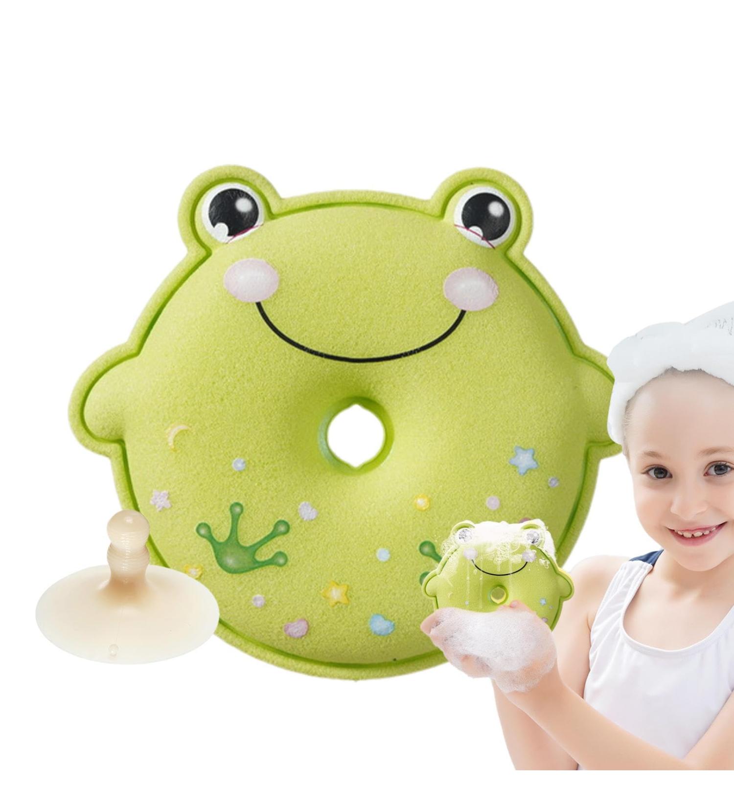 Wontool Shower Ball for Kids - Scrubber Ball for Shower Bath | Honeycomb Design Bathing Accessories for Travel Hotel Bathroom Home and Dormitory Green - Buy Online on GoSupps.com